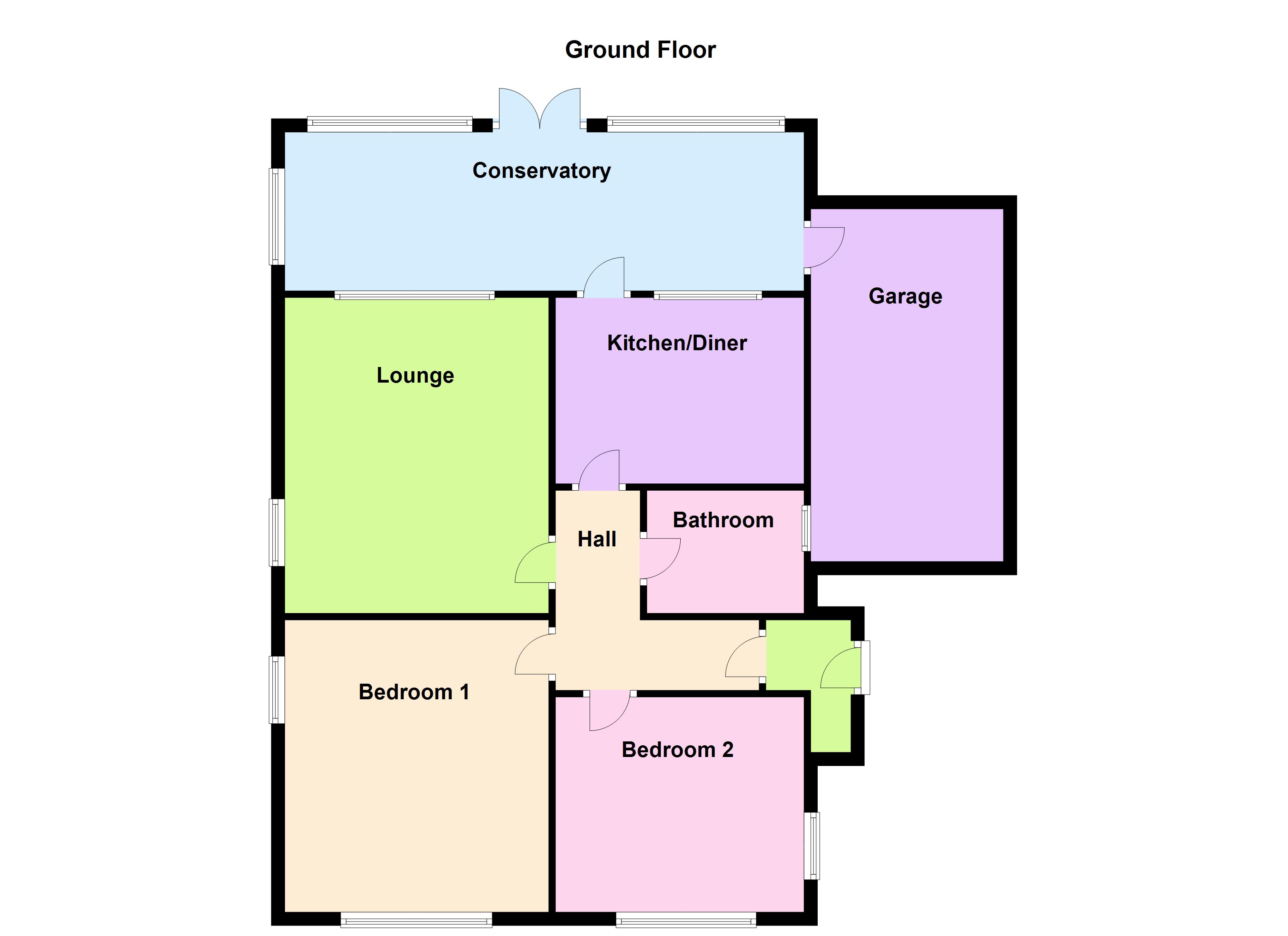 Inglewood Grove, Streetly, Sutton Coldfield B74, 2 bedroom detached