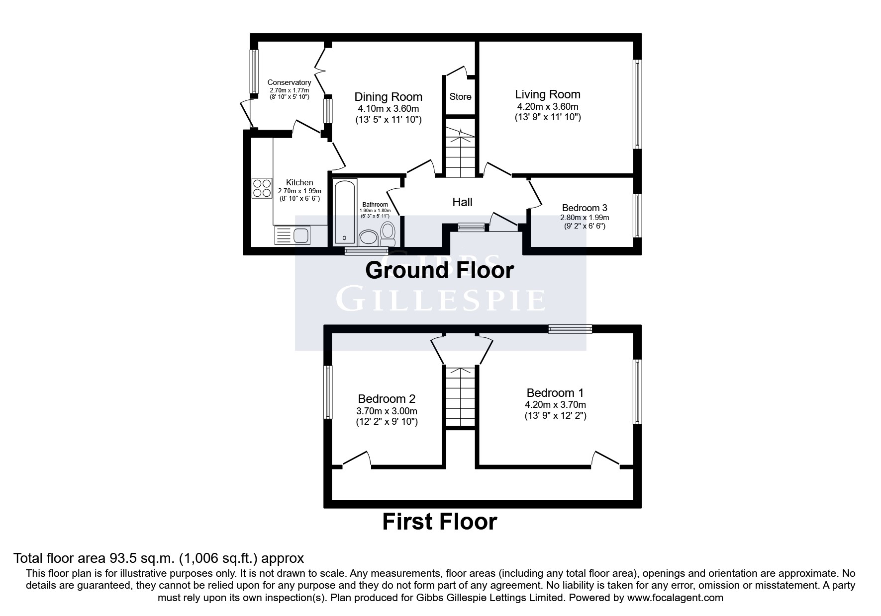 16, Lonsdale Close, Uxbridge floorplan