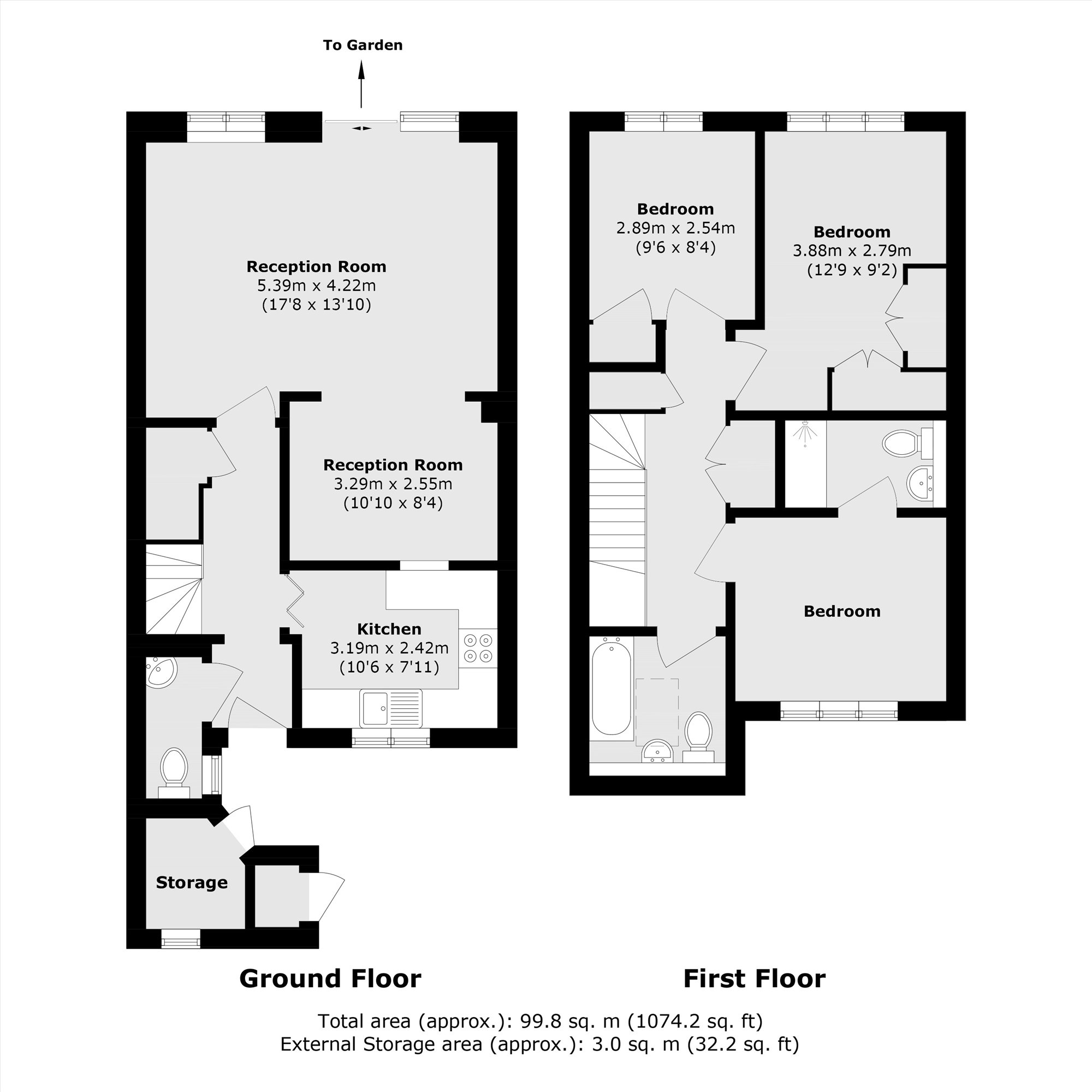40, Beaumont Place, Isleworth floorplan