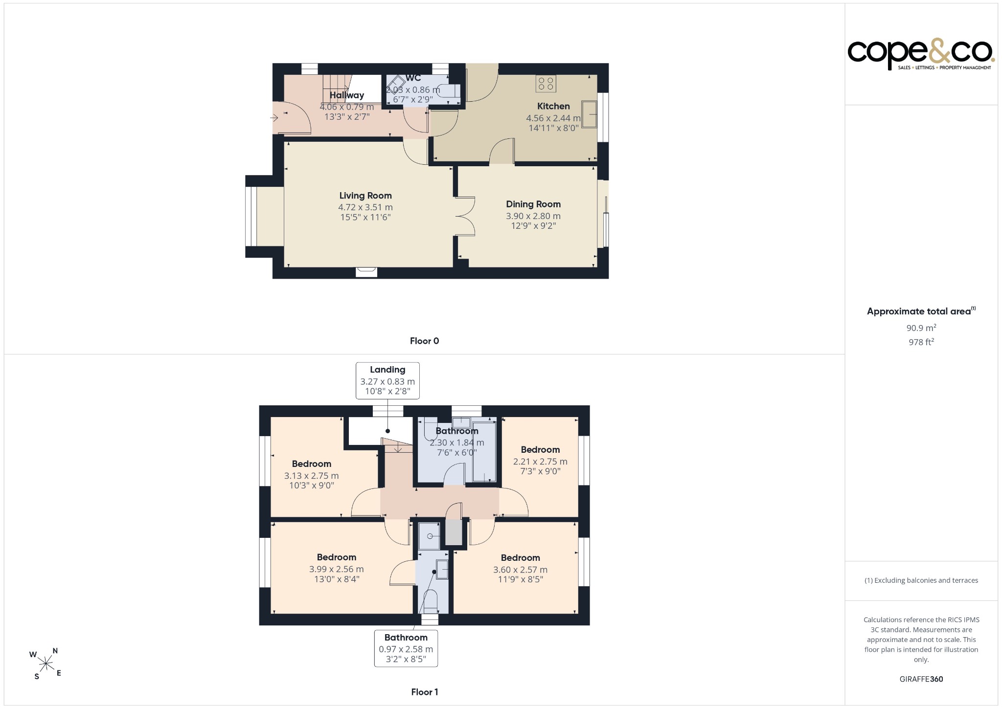 43, Norbury Way, Belper floorplan