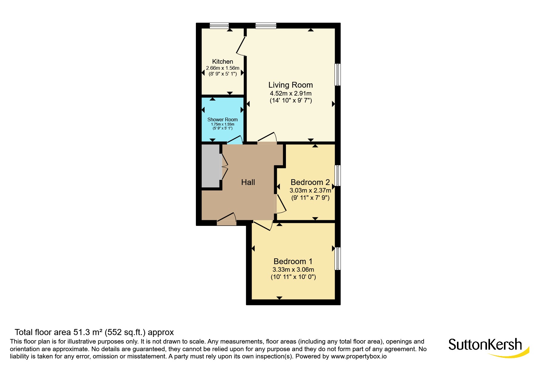 29, Rye Grove, Merseyside floorplan
