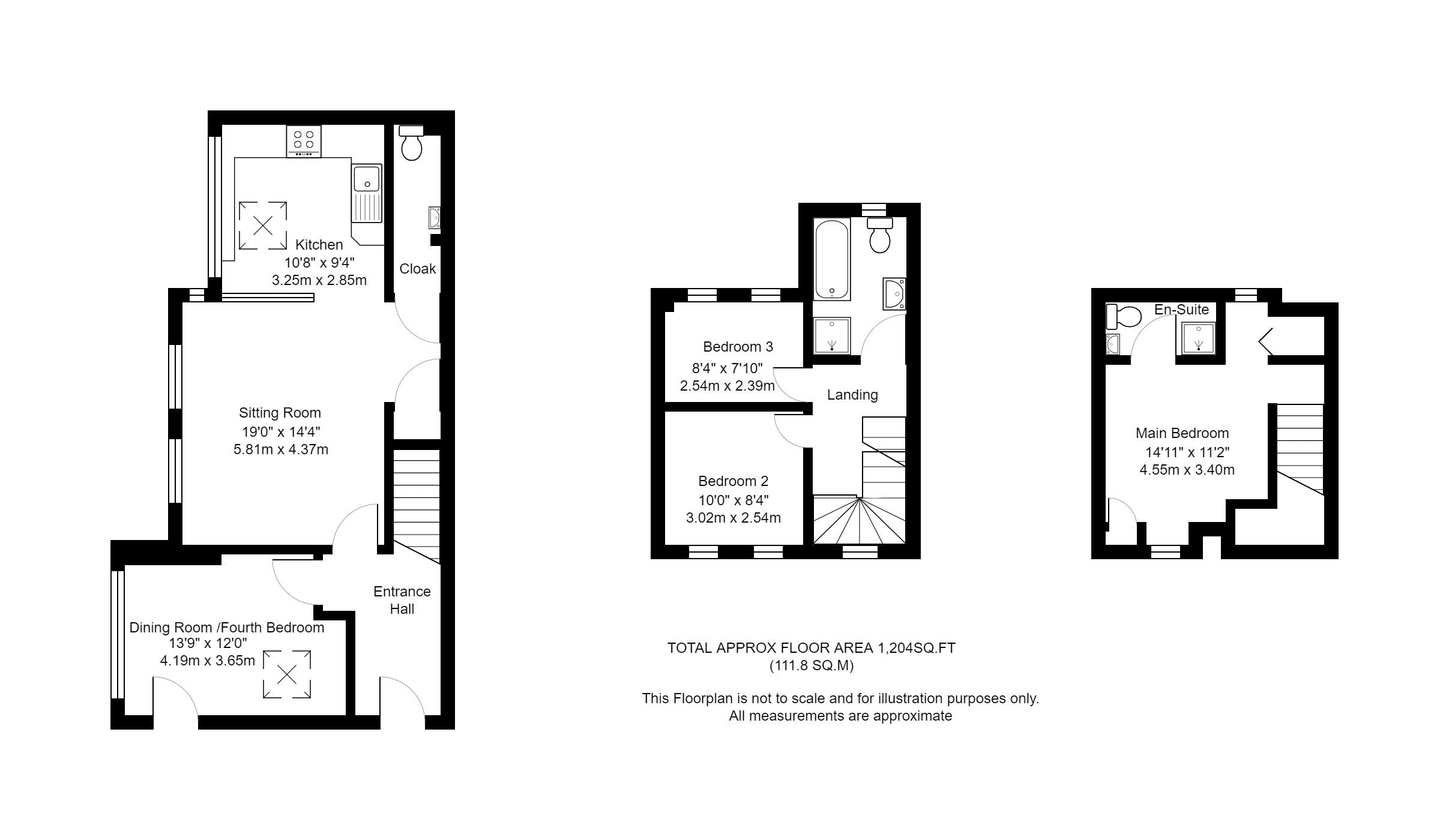 8, Stocks Close, Tonbridge floorplan