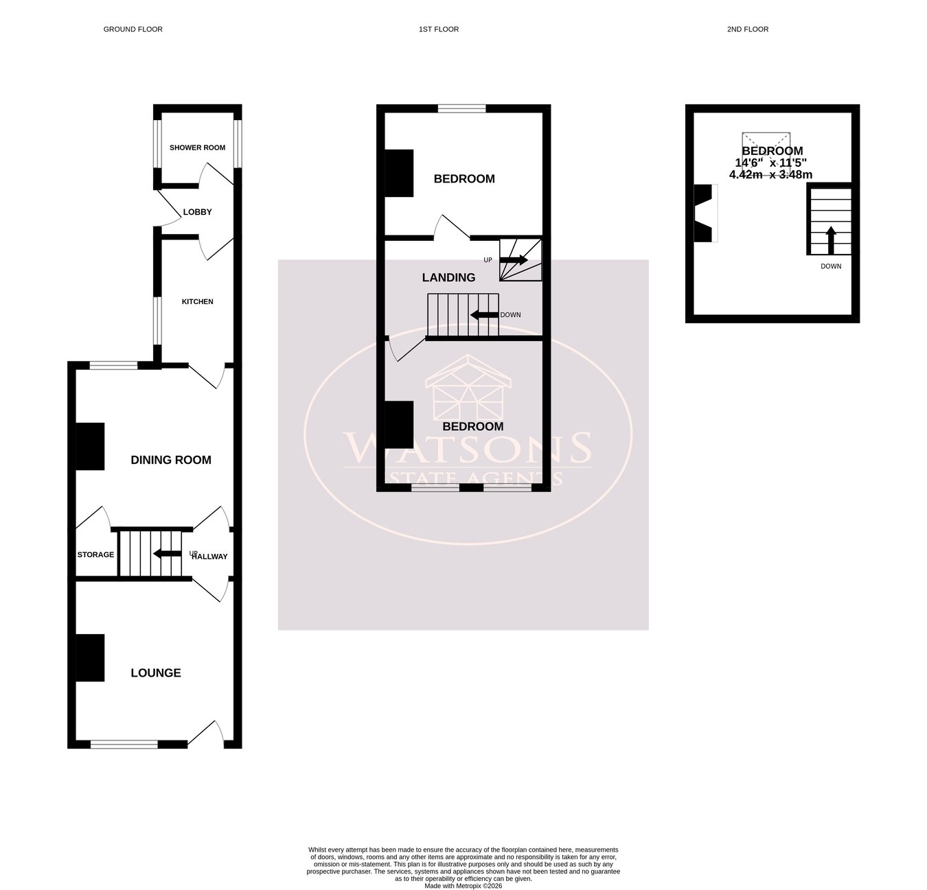 67, Lynncroft, Nottingham floorplan