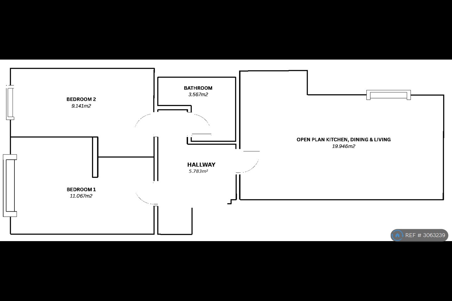 Greenacre Gardens, London floorplan