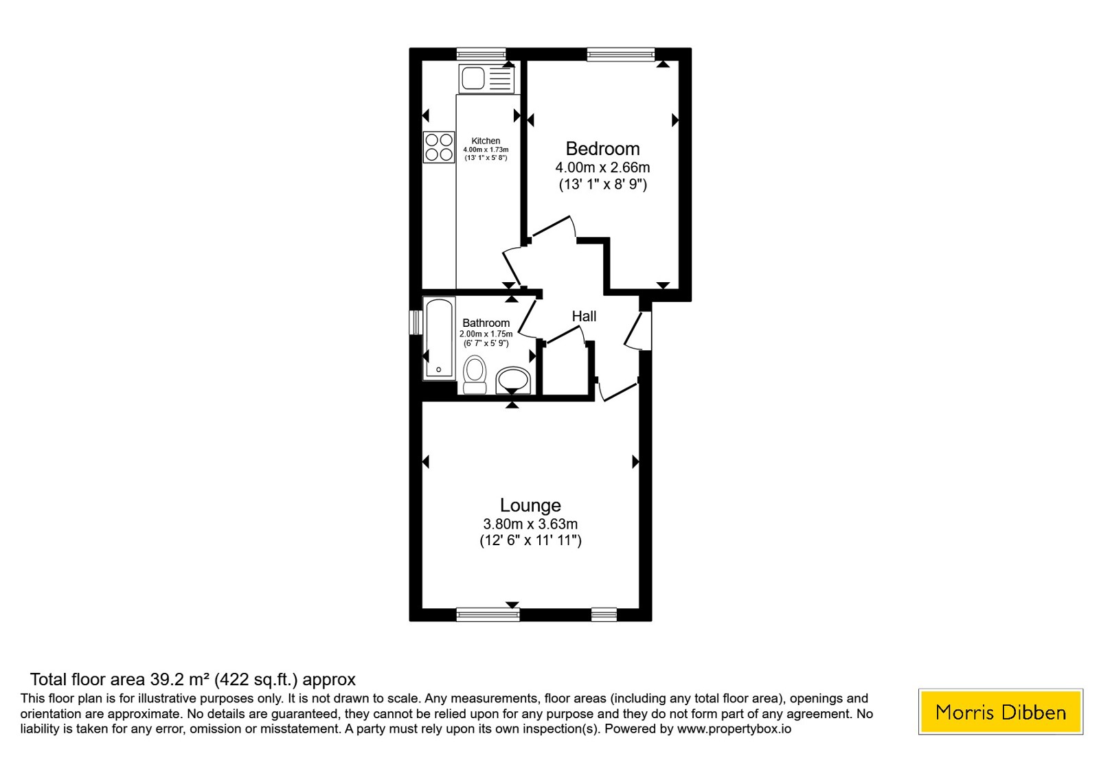 50, Nutfield Court, Hampshire floorplan