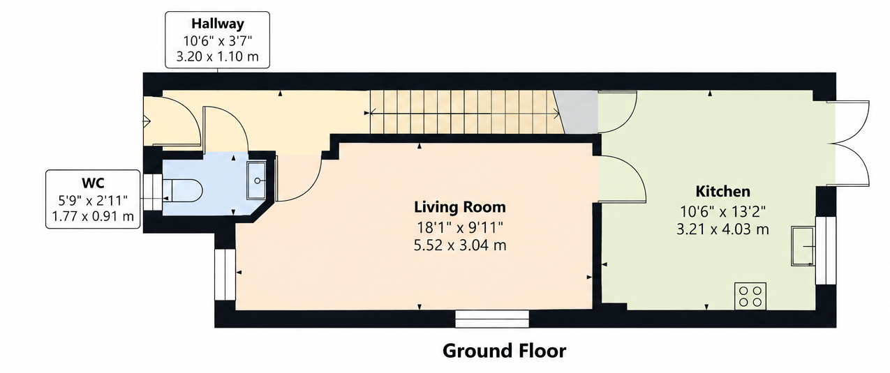 Bletchley floorplan