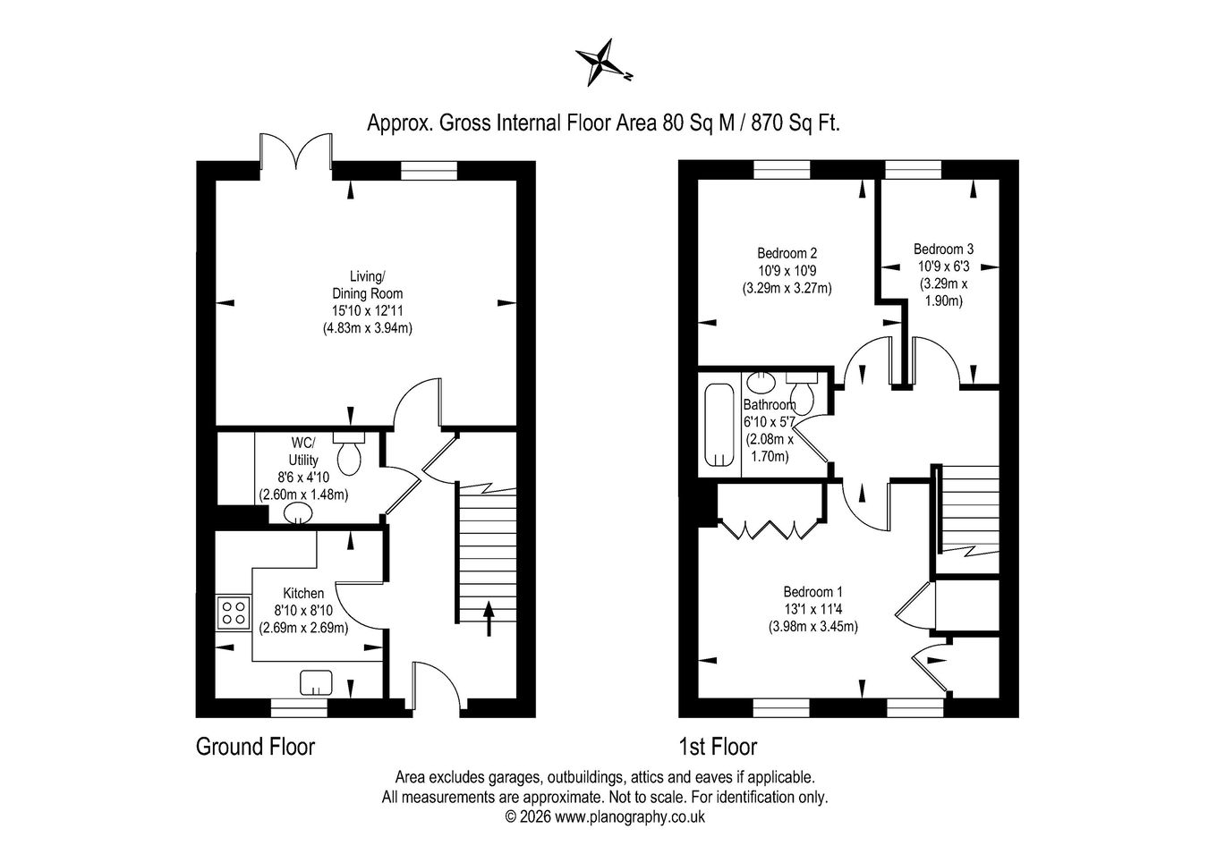30, Monks Meadow, Prestonpans floorplan