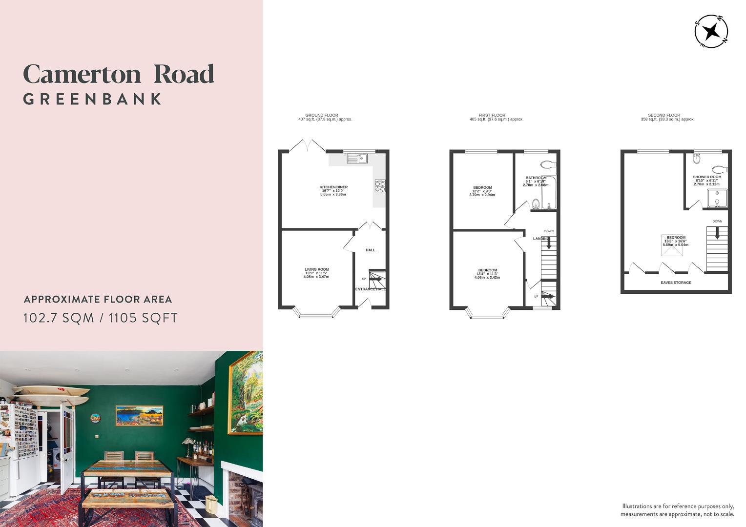 18, Camerton Road, Bristol floorplan