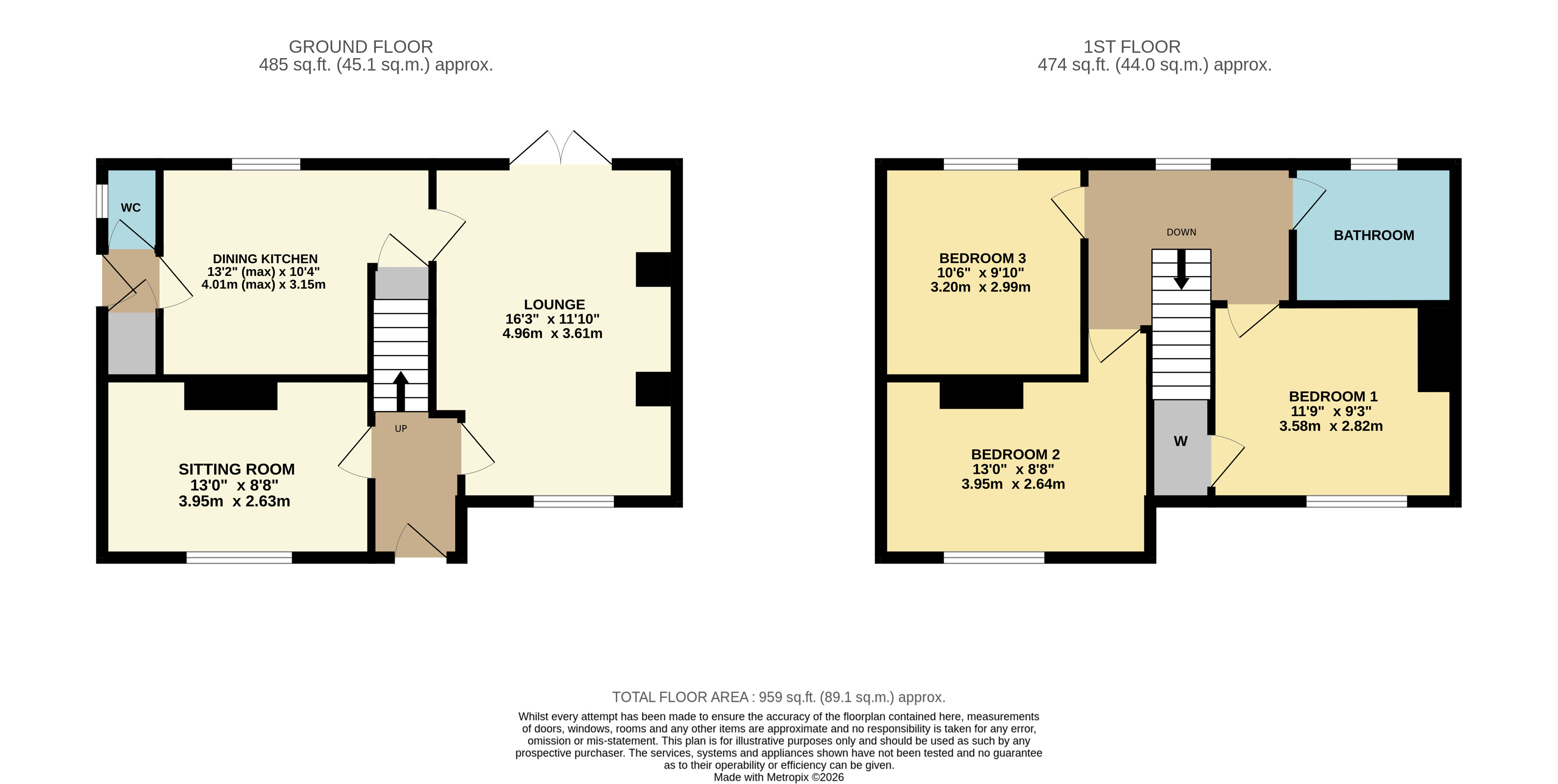 20, Newall Carr Road, Otley floorplan