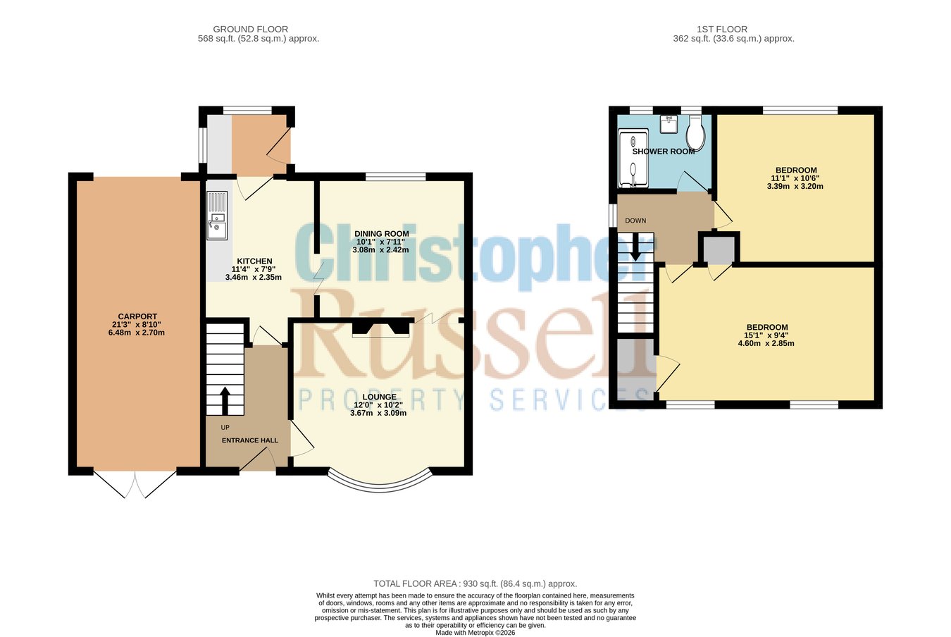 4, Harvill Road, Sidcup floorplan