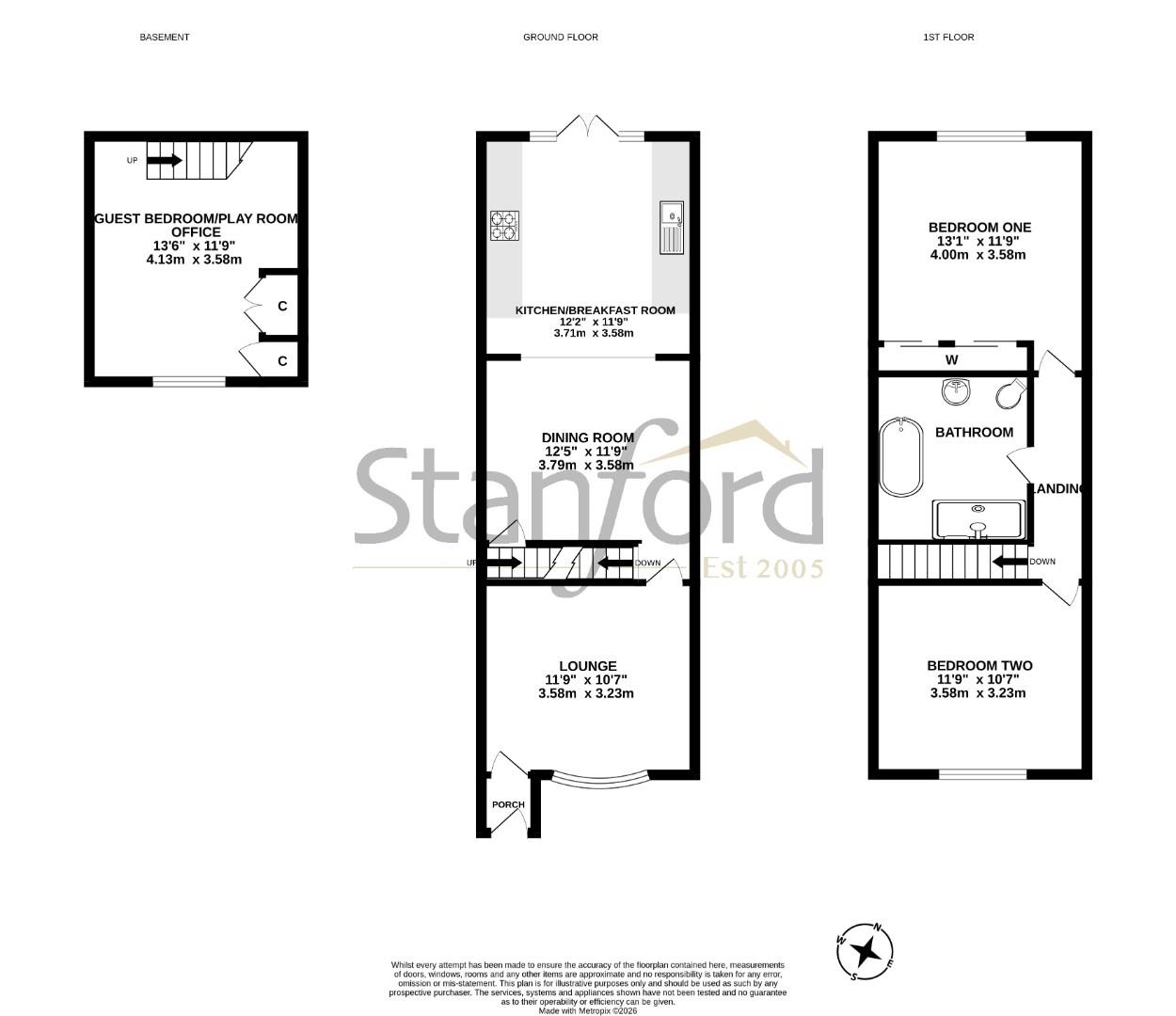 Tuppenny Cottage, 109, Church Road, EASTLEIGH floorplan