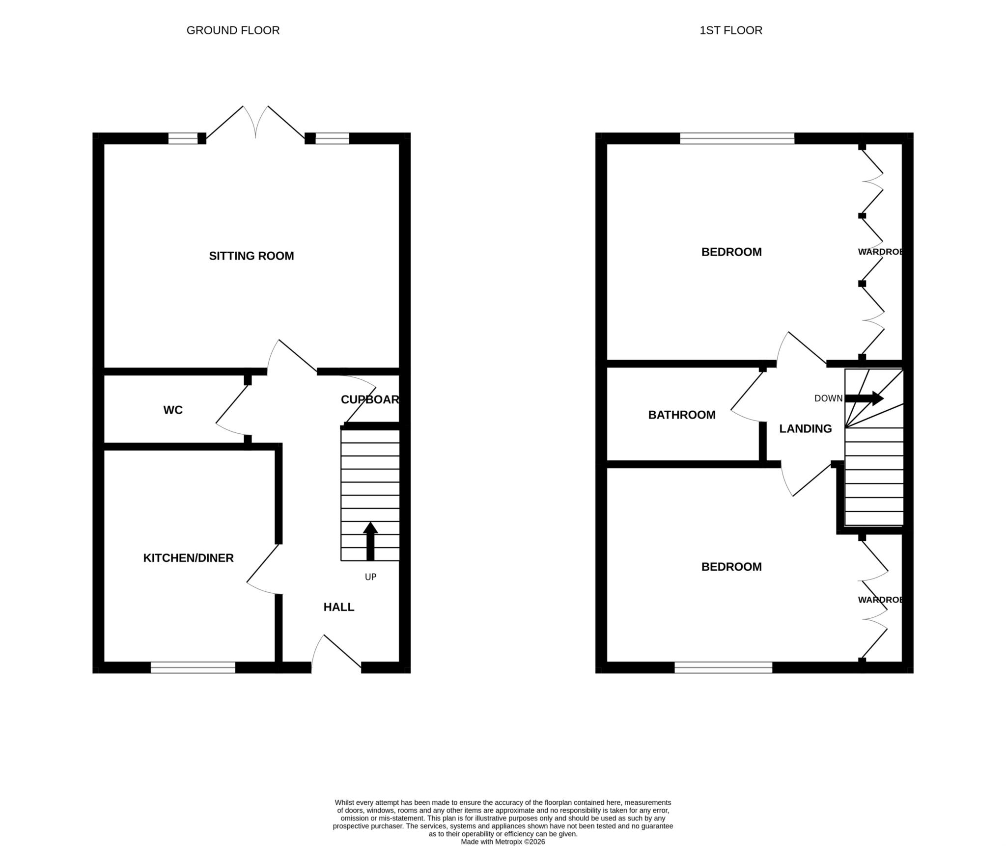 31, Long Beach Close, Eastbourne floorplan