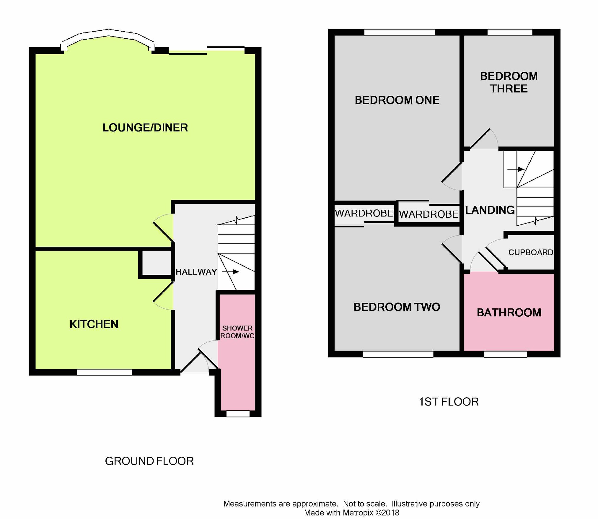 3 Bedrooms Terraced house for sale in Albany Close, Worthing, West Sussex BN11