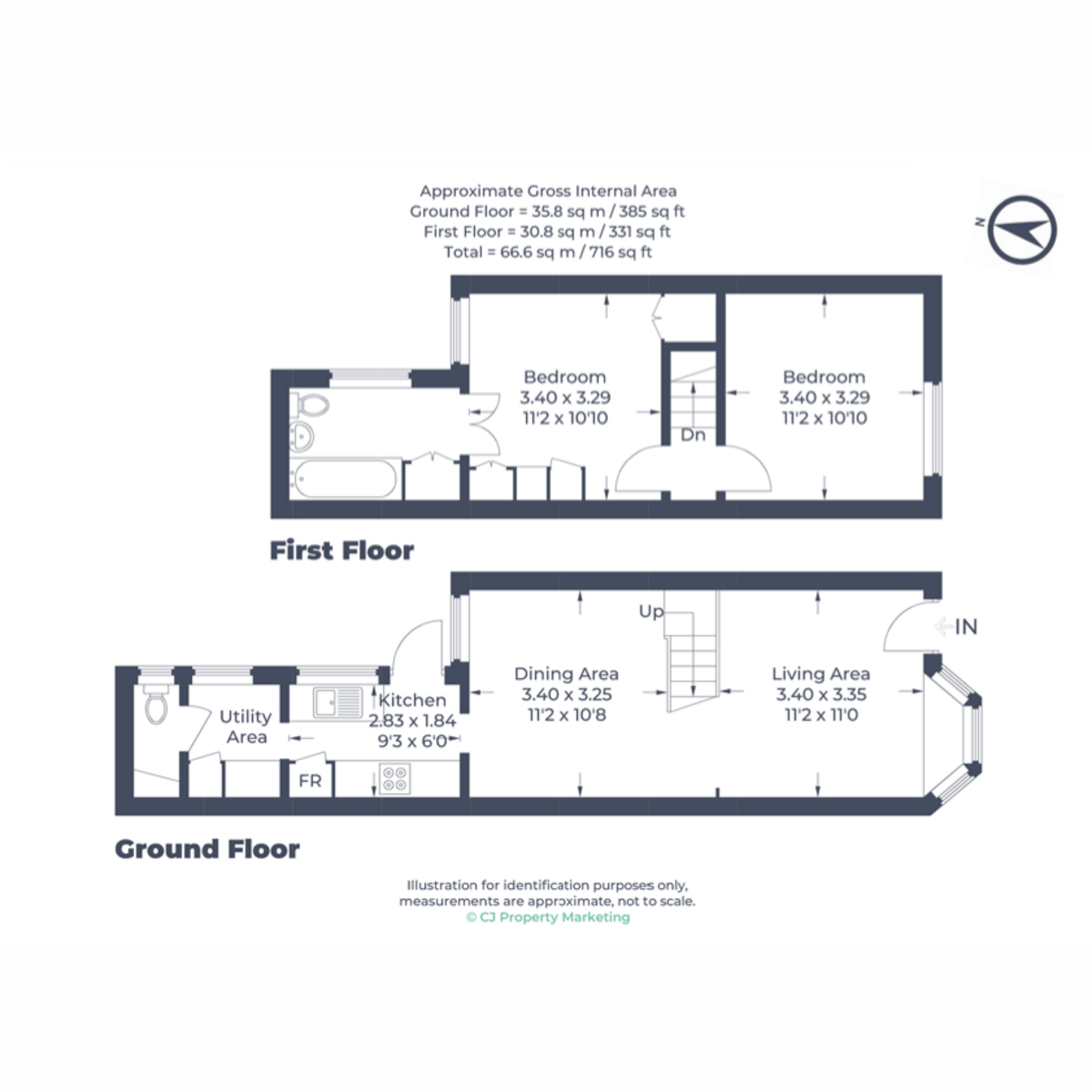 77, Sunnyside Road, Chesham floorplan