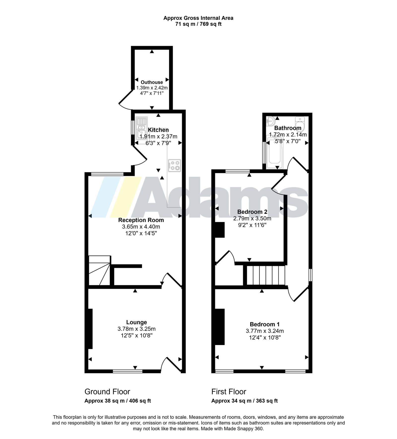 75, Main Street, Runcorn floorplan