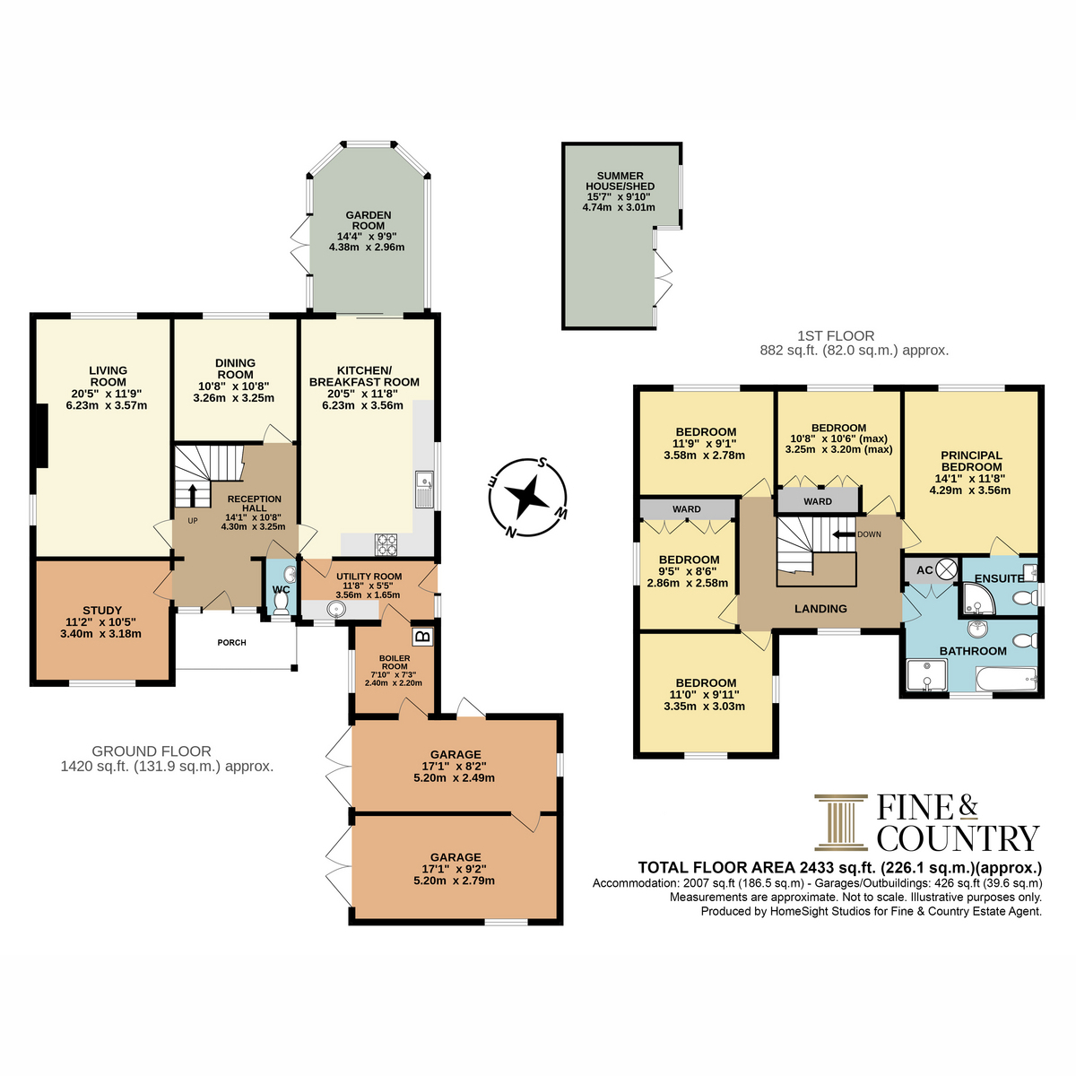4, The Avenue, Brookville floorplan
