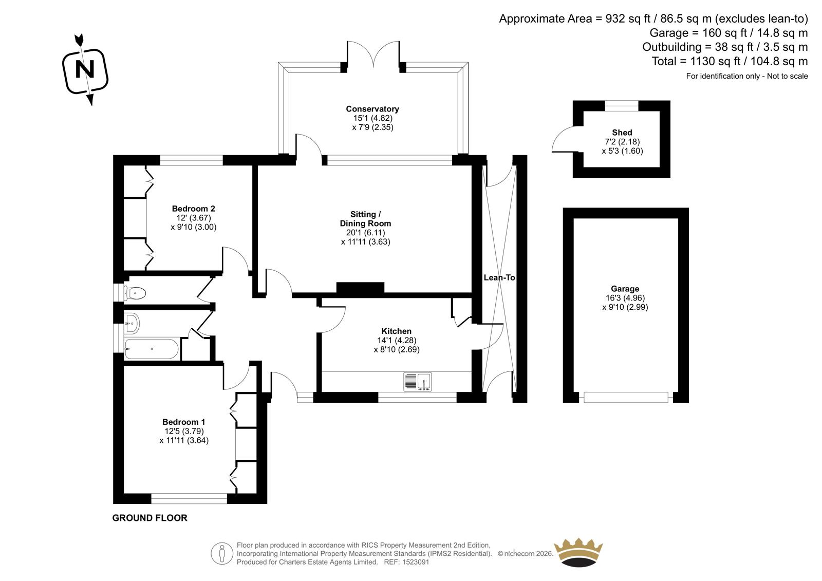 6, Stour Road, West Sussex floorplan
