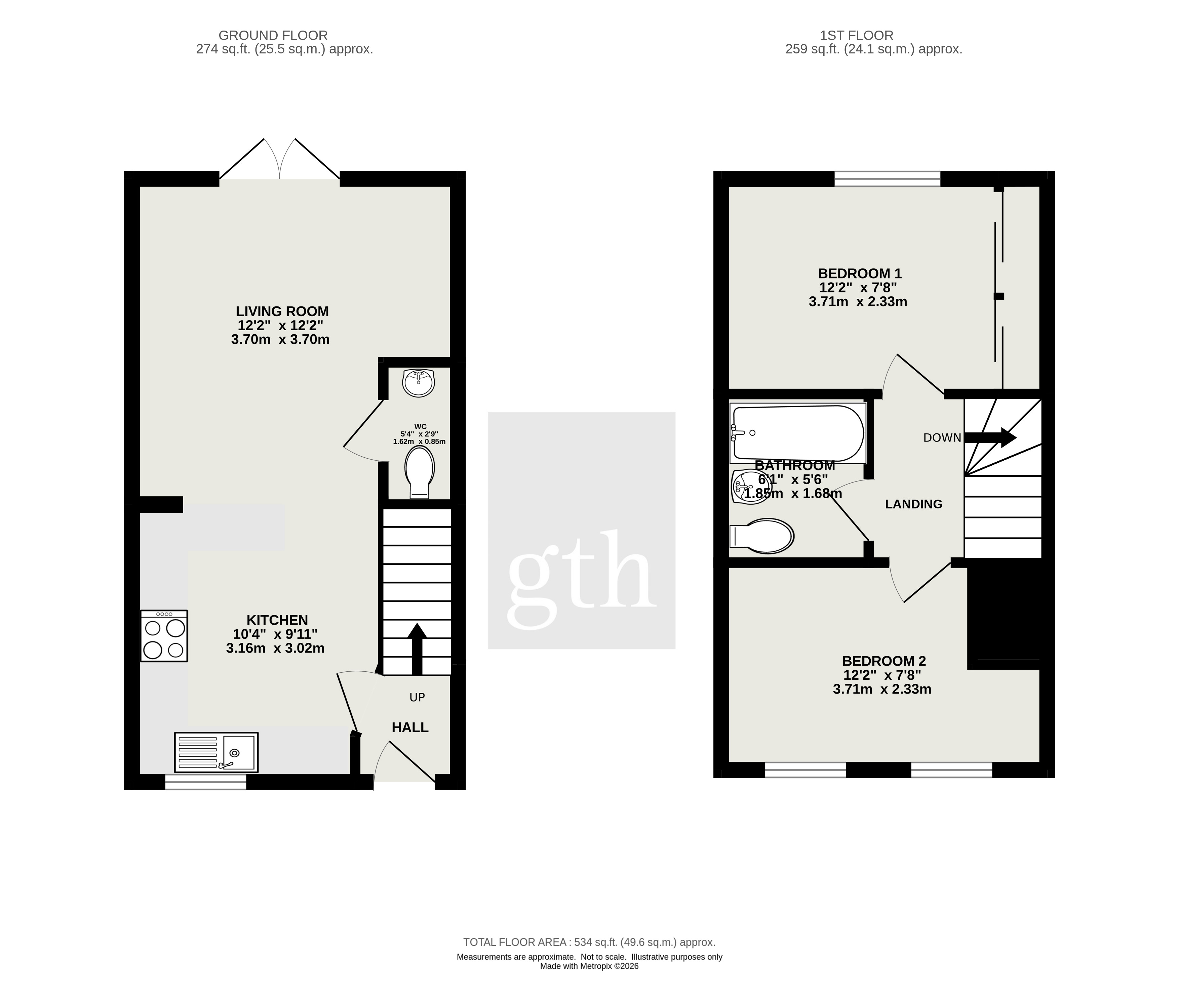 Beaumont Road, Somerset floorplan