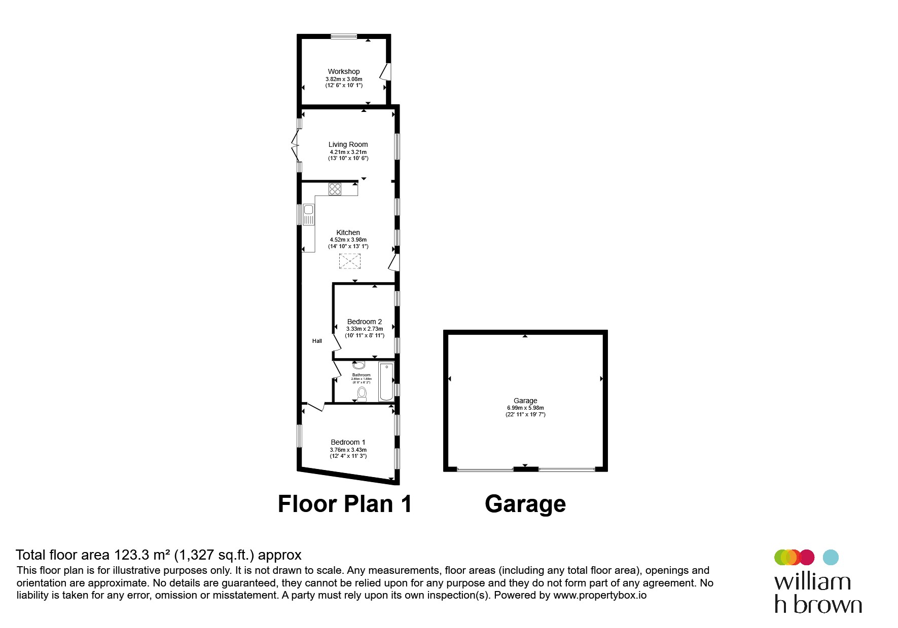 The Dairy, Springfield Farm, Mill Wood Lane, Worksop floorplan