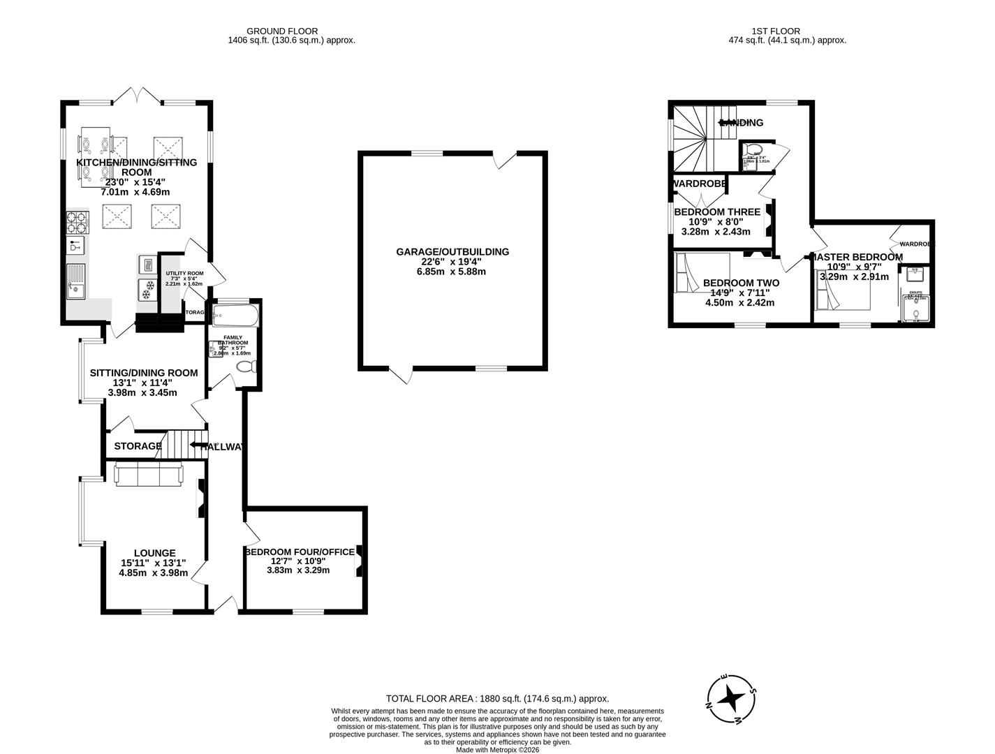 82, Newgate Lane, Preston floorplan
