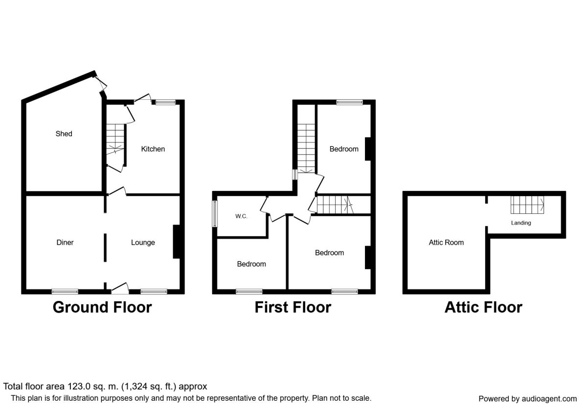 3 Bedrooms Terraced house for sale in Devon Street, Darwen BB3