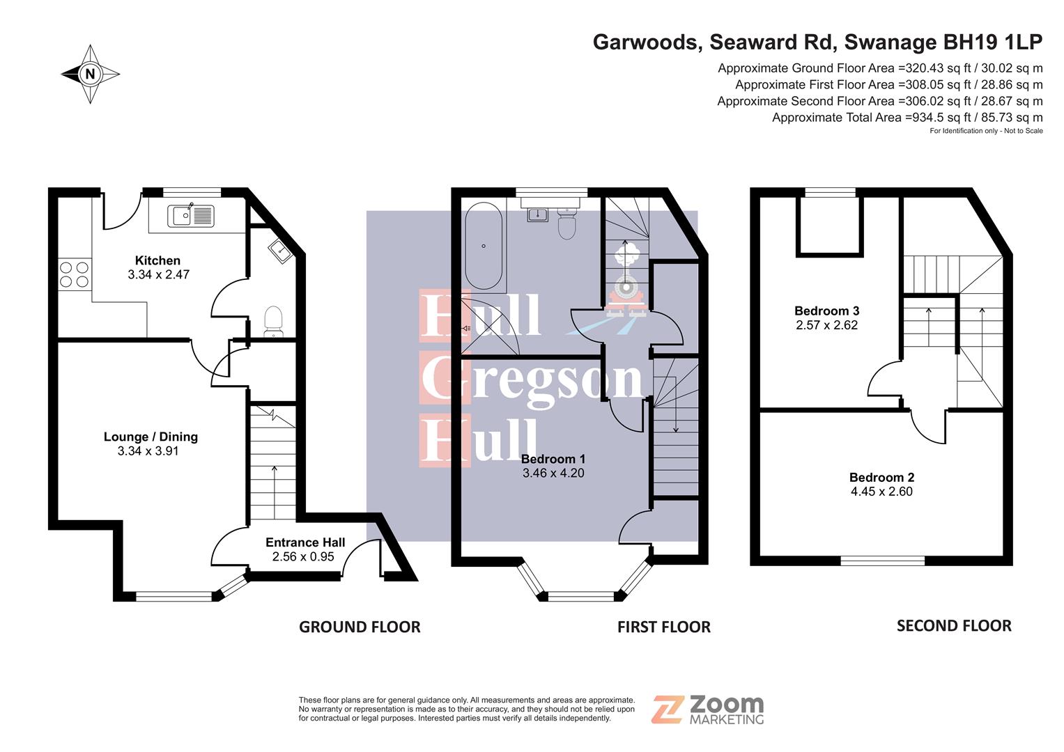 Seaward Road, Swanage floorplan