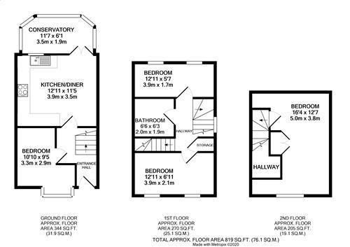 Hodges Court, Grandpont floorplan