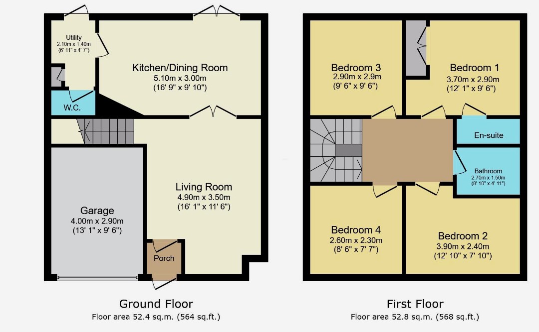 12, The Coppice, Easington Colliery floorplan