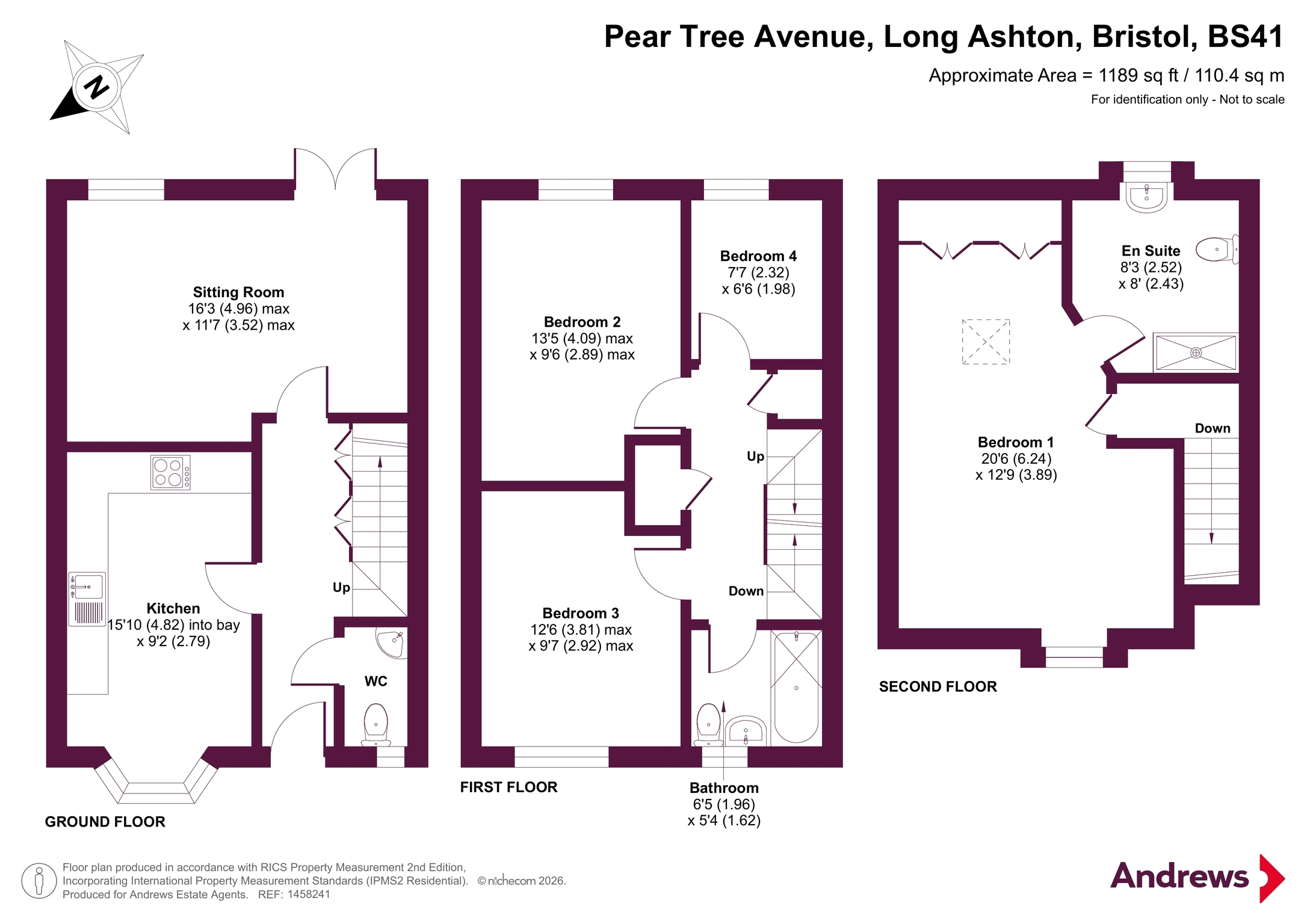 27, Pear Tree Avenue, Bristol floorplan