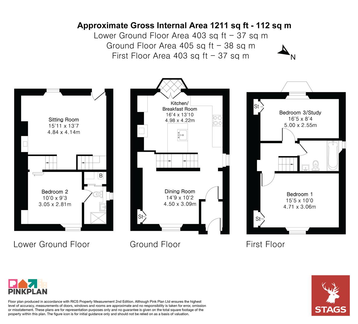 Prospect House, Higher Kelly, Calstock floorplan