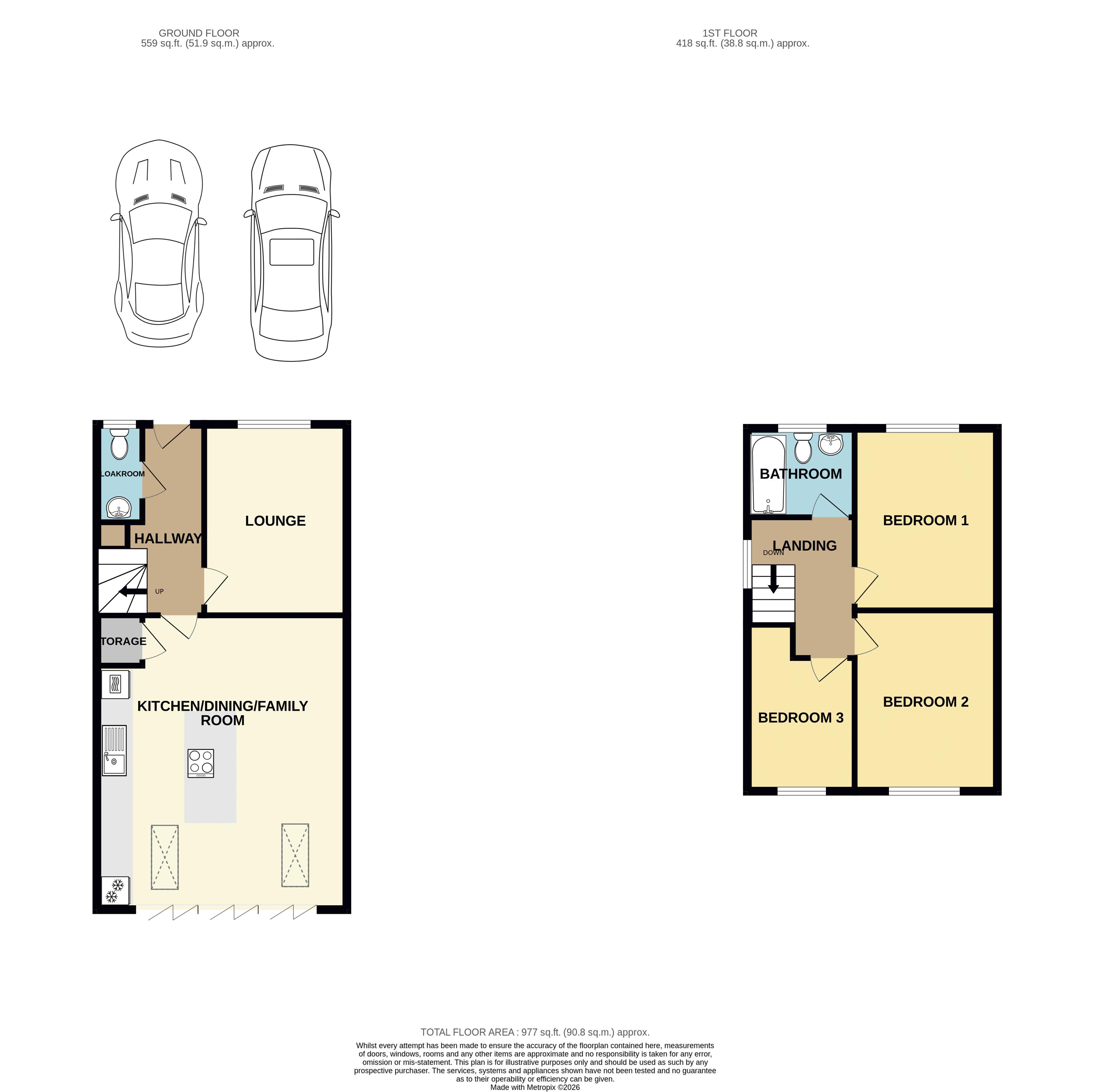 29A, Castle Road, Maidstone floorplan