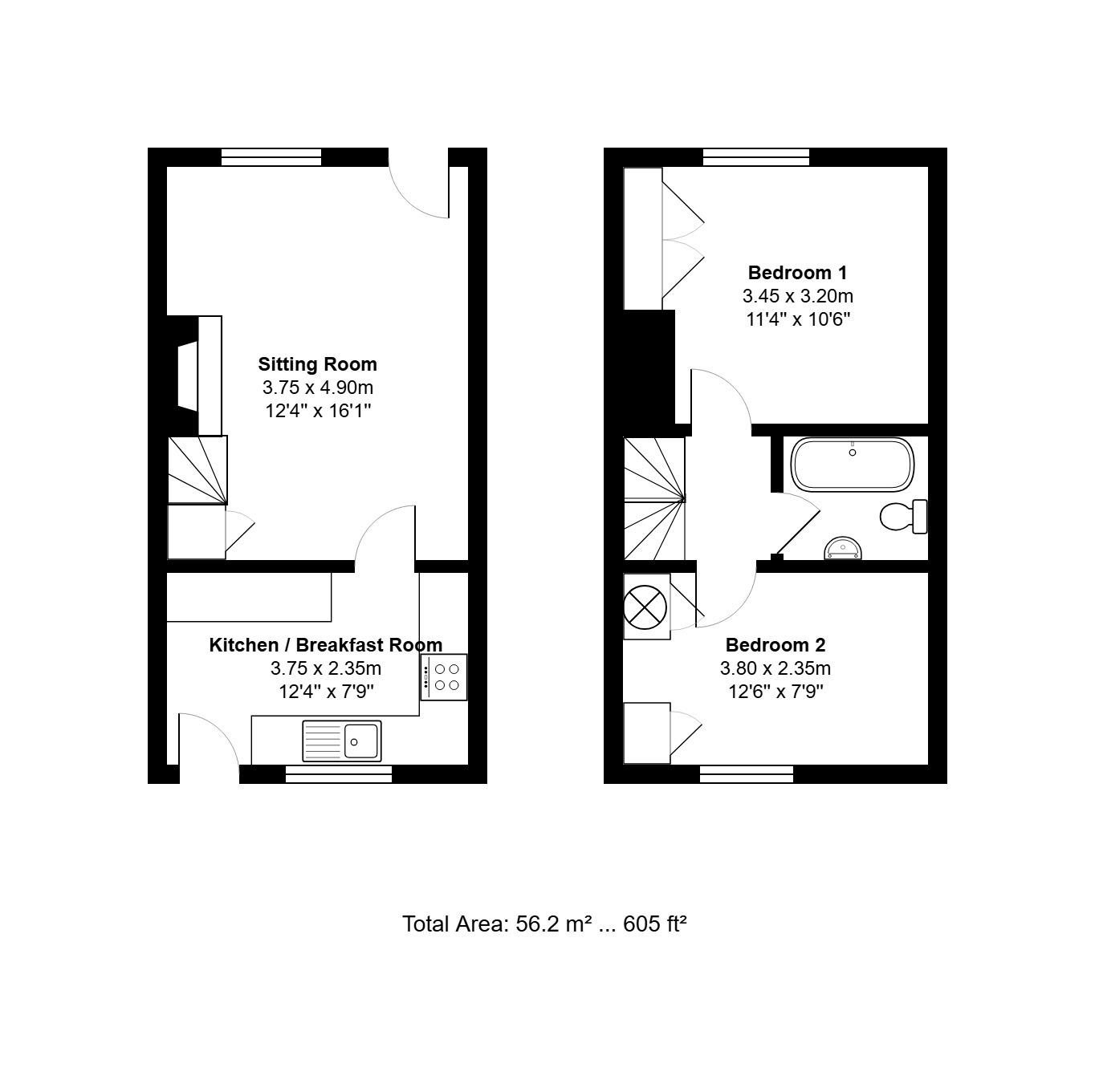 3, Burnham Road, Fakenham floorplan