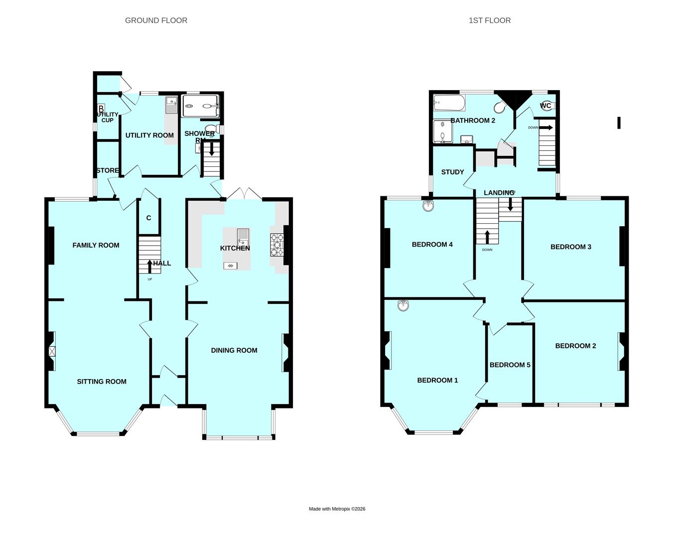 7, St. Lawrence Road, Plymouth floorplan