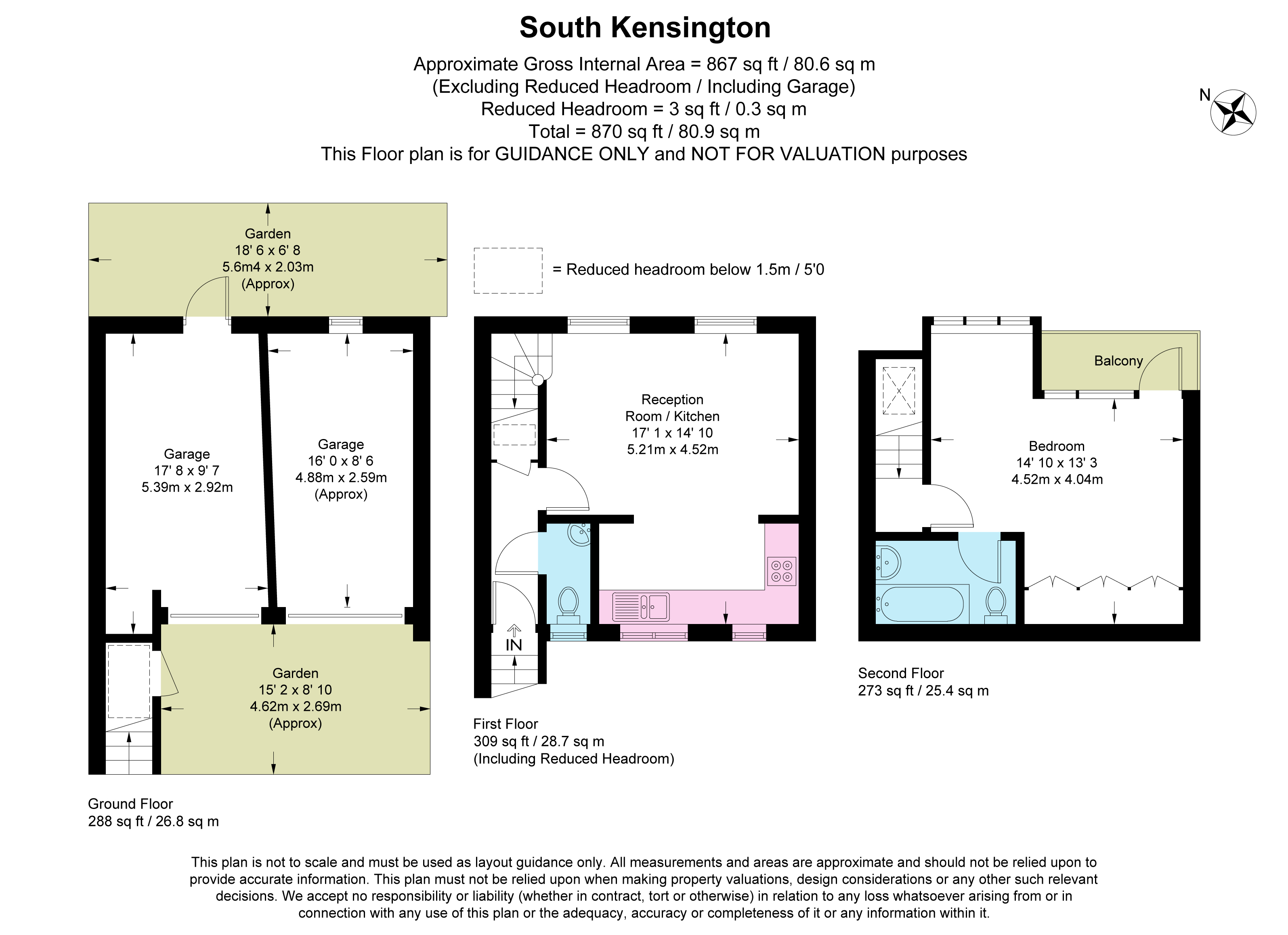 101, Drayton Gardens, London floorplan