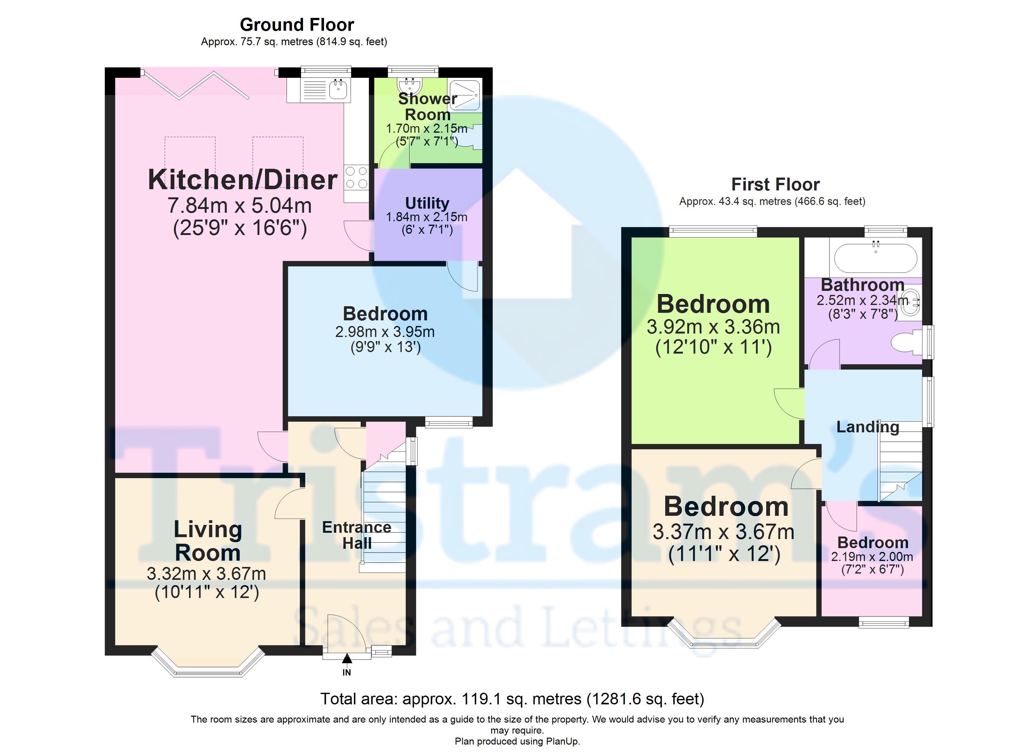 22, Bankfield Drive, Nottingham floorplan