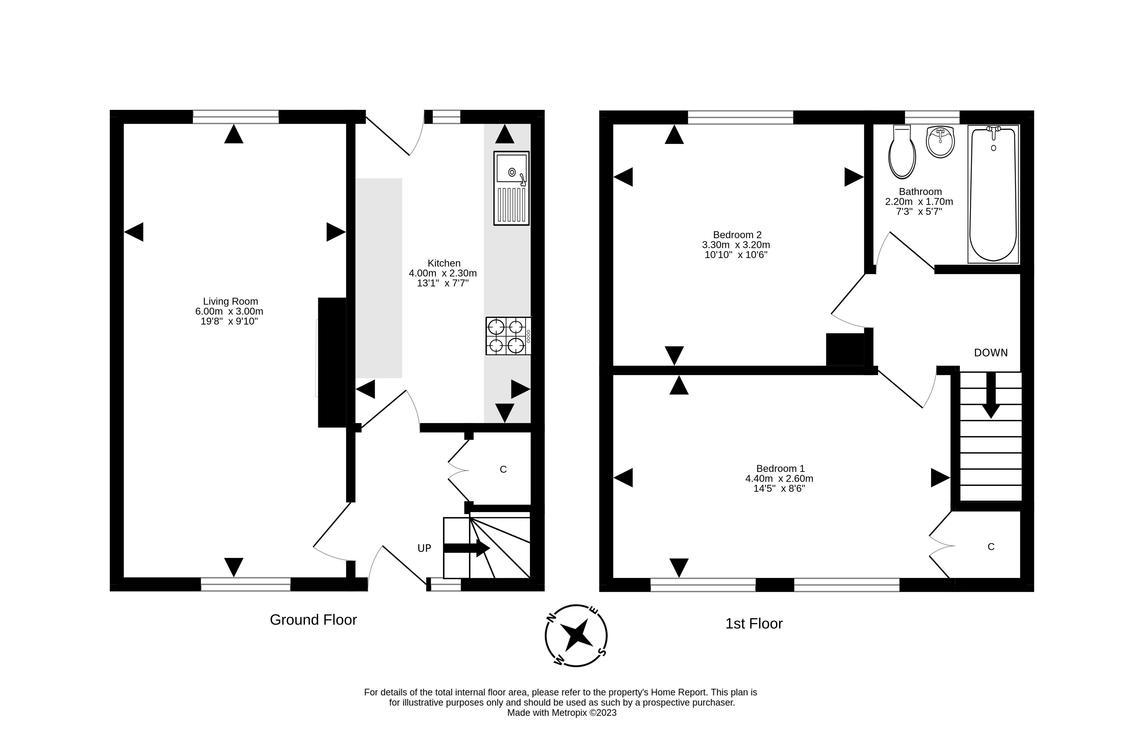 13 Pinewood Road, Mayfield, Midlothian EH22, 2 bedroom semidetached