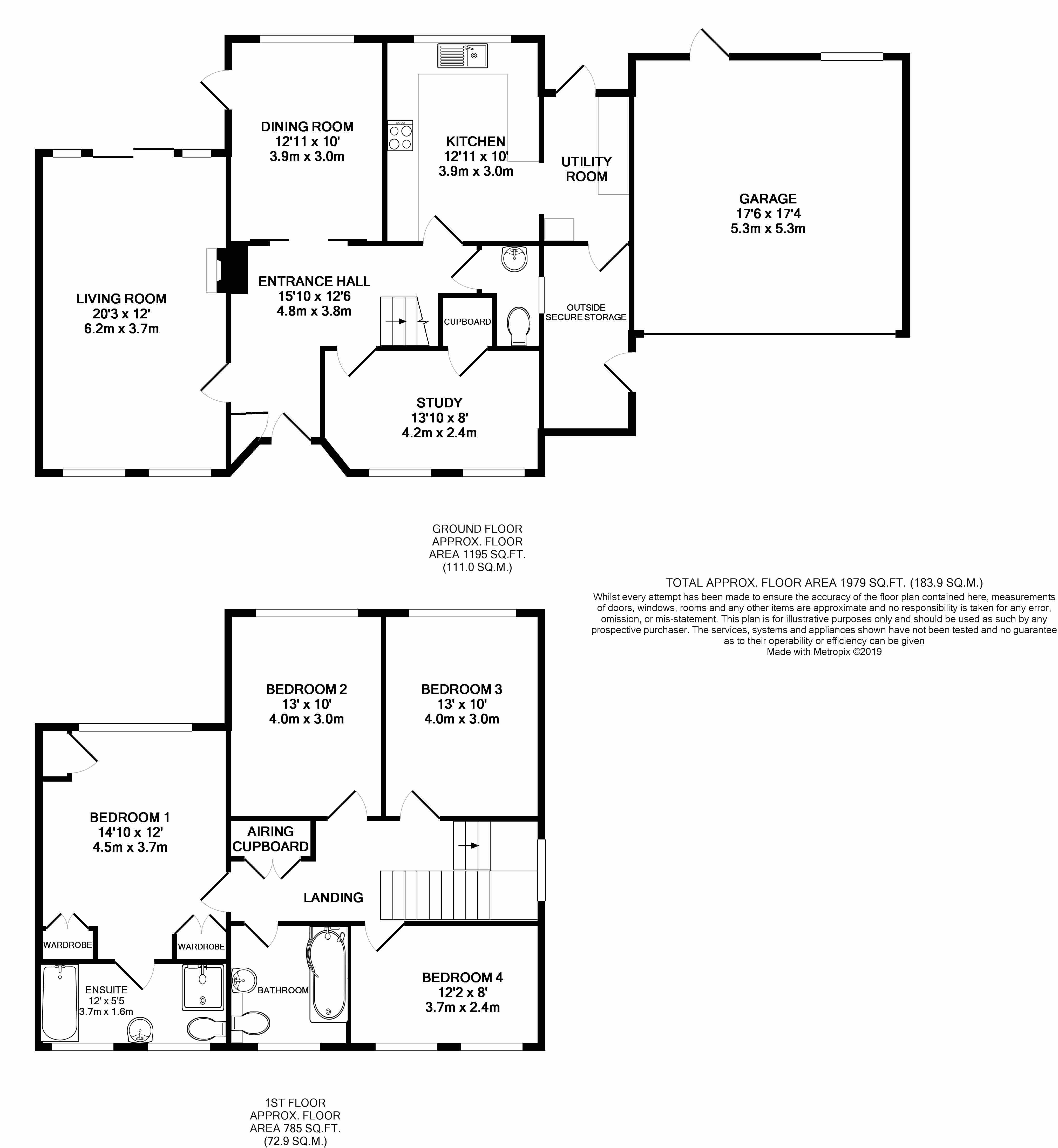 4 Bedrooms Detached house for sale in Crosby Hill Drive, Camberley GU15