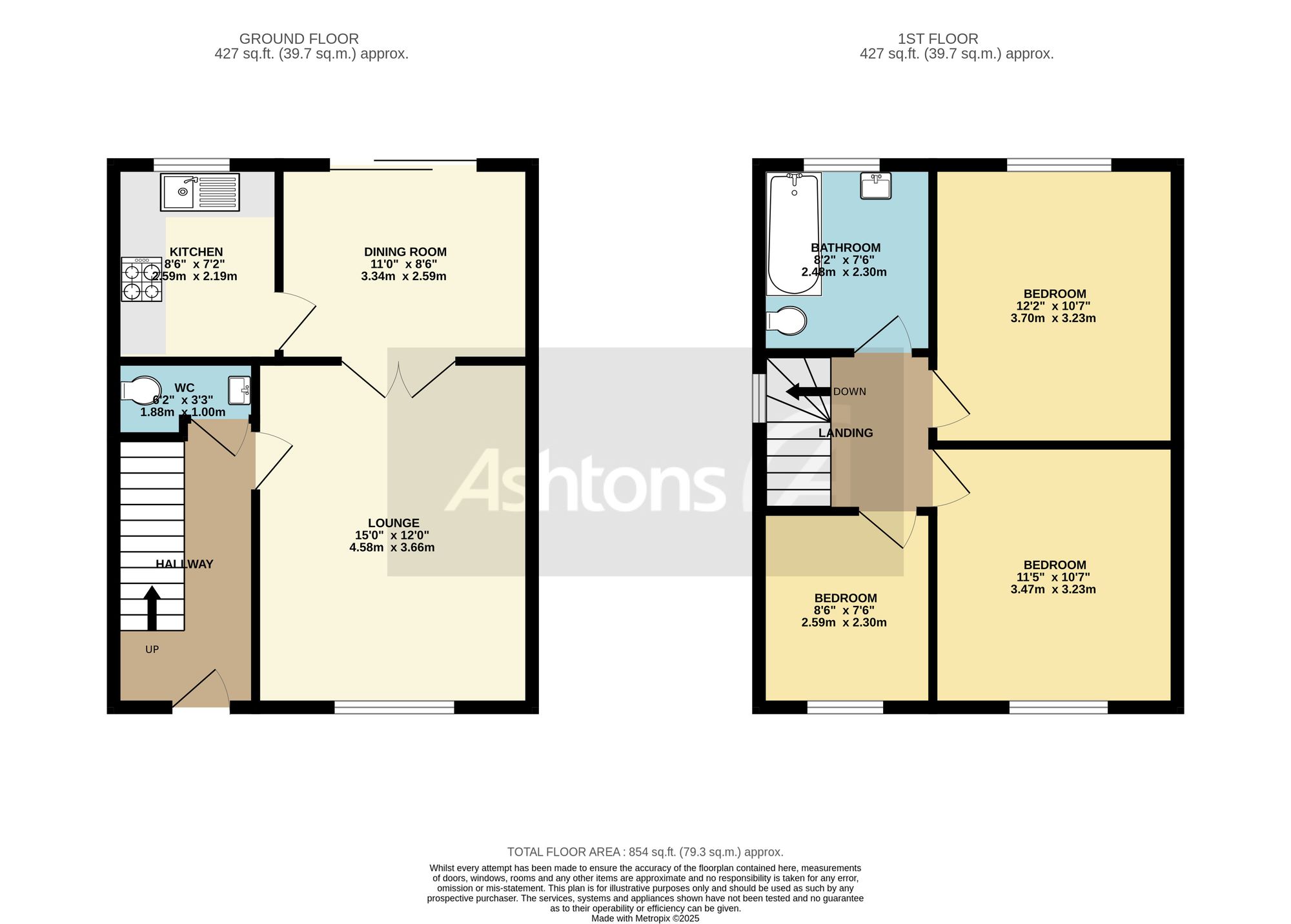 150 Cliftonville Road, Warrington floorplan