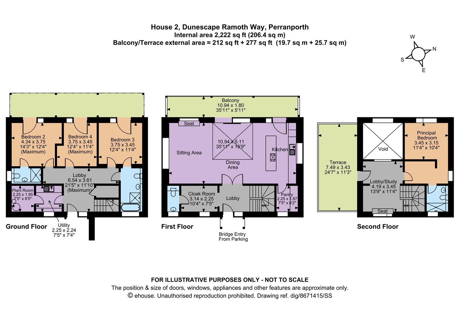 Plot 3, Dunescape, Ramoth Way, Truro floorplan