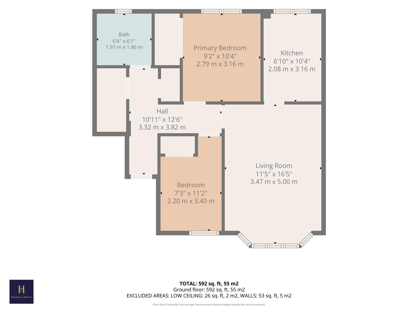 Sleaford Avenue, Motherwell floorplan
