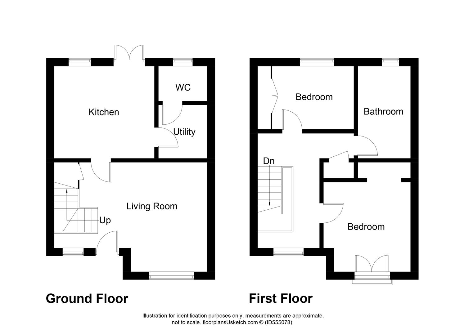 2 Bedrooms Terraced house for sale in The Green, Coaltown, Glenrothes KY7