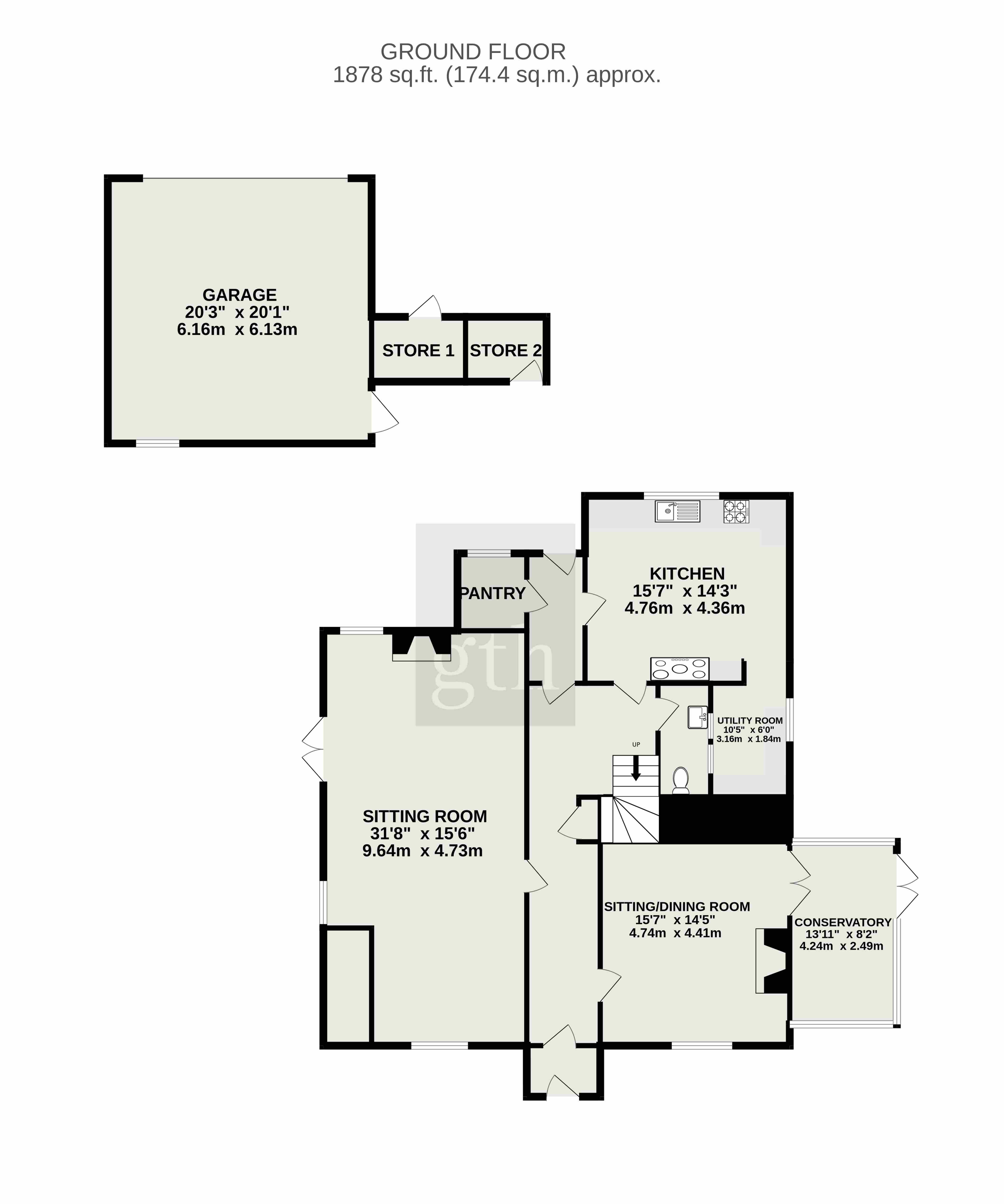 Sunnybanks,, Pitminster, Somerset floorplan