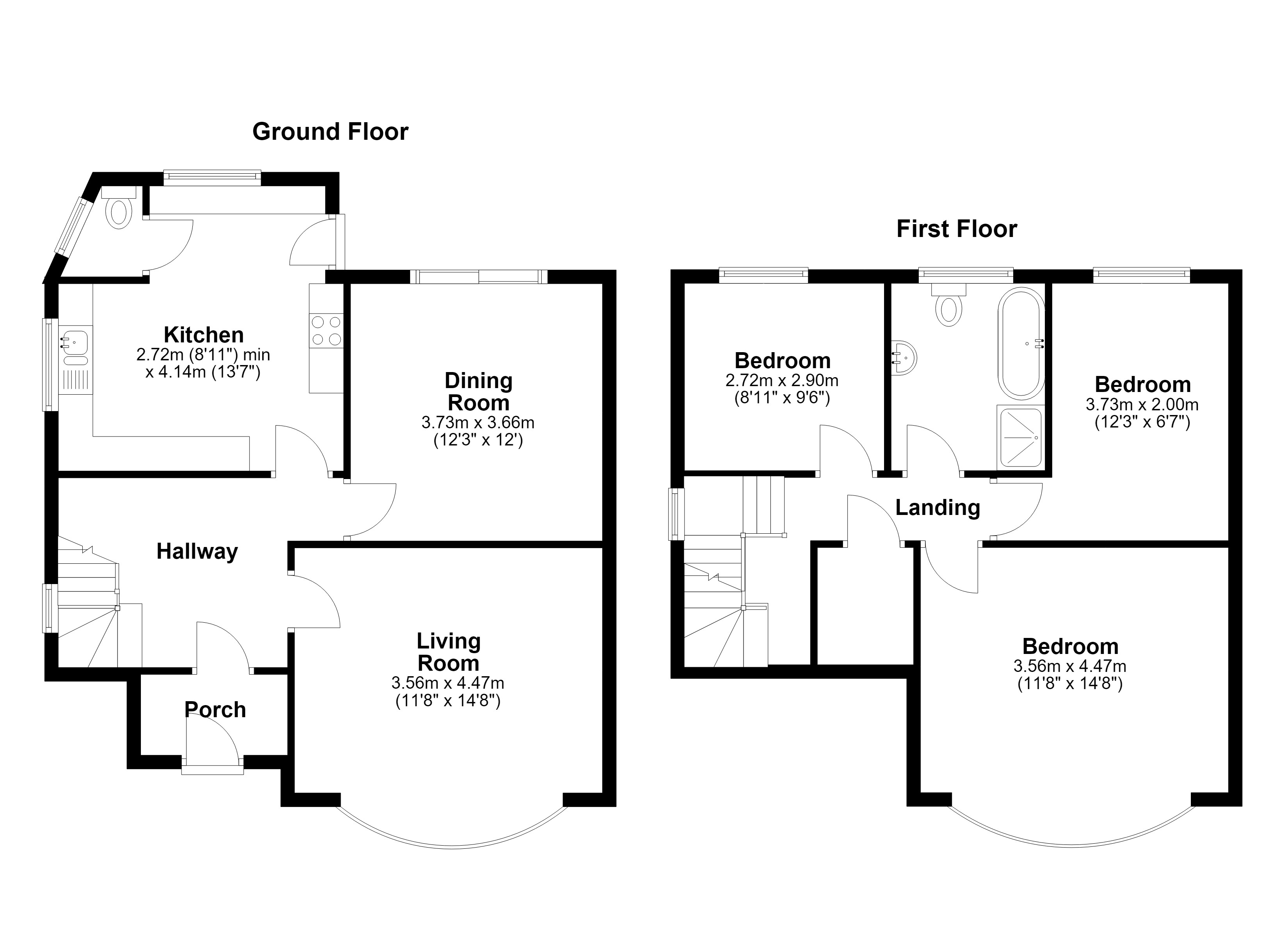 43 Farm Road, Milton, Weston s Mare floorplan