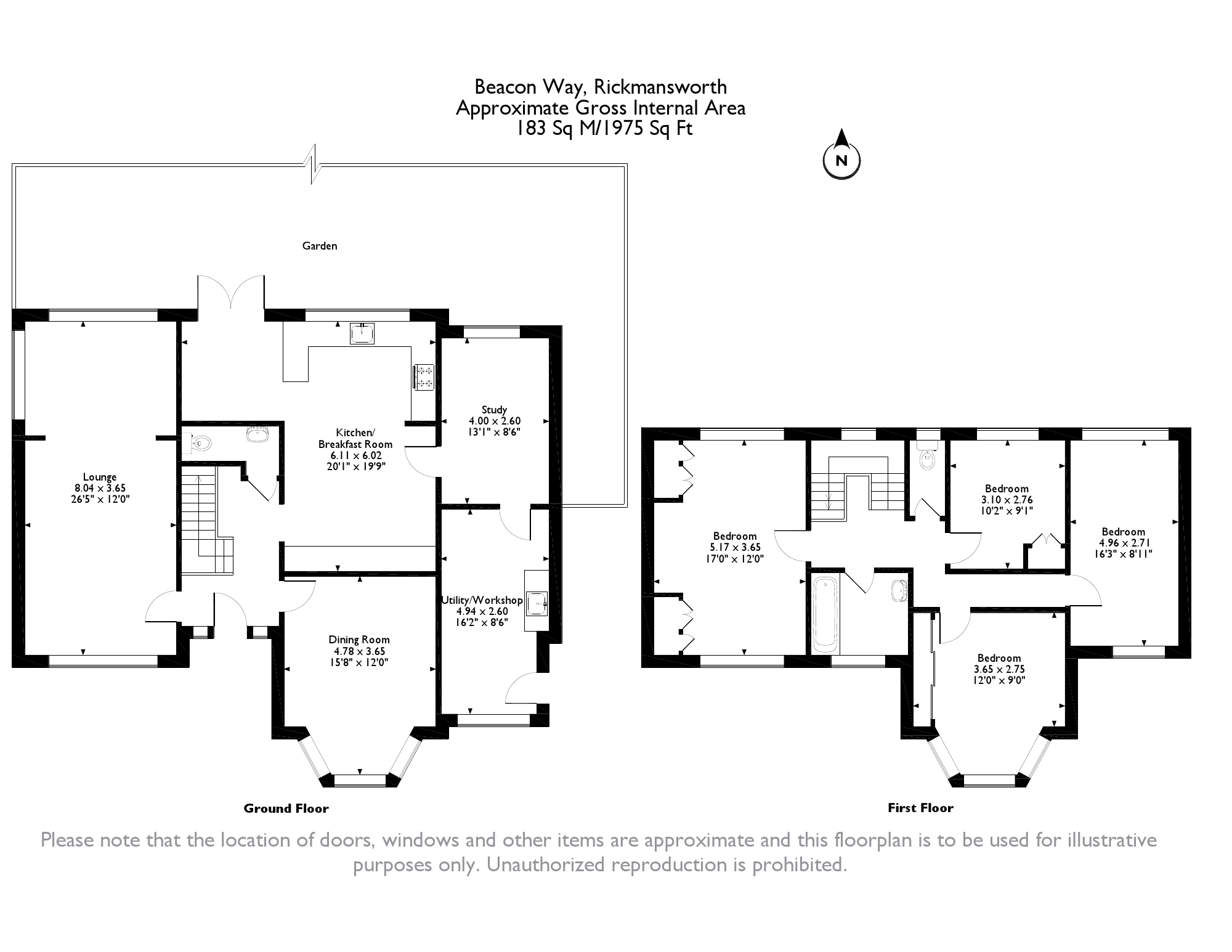 4 bed property for sale in Beacon Way, Rickmansworth, Hertfordshire WD3