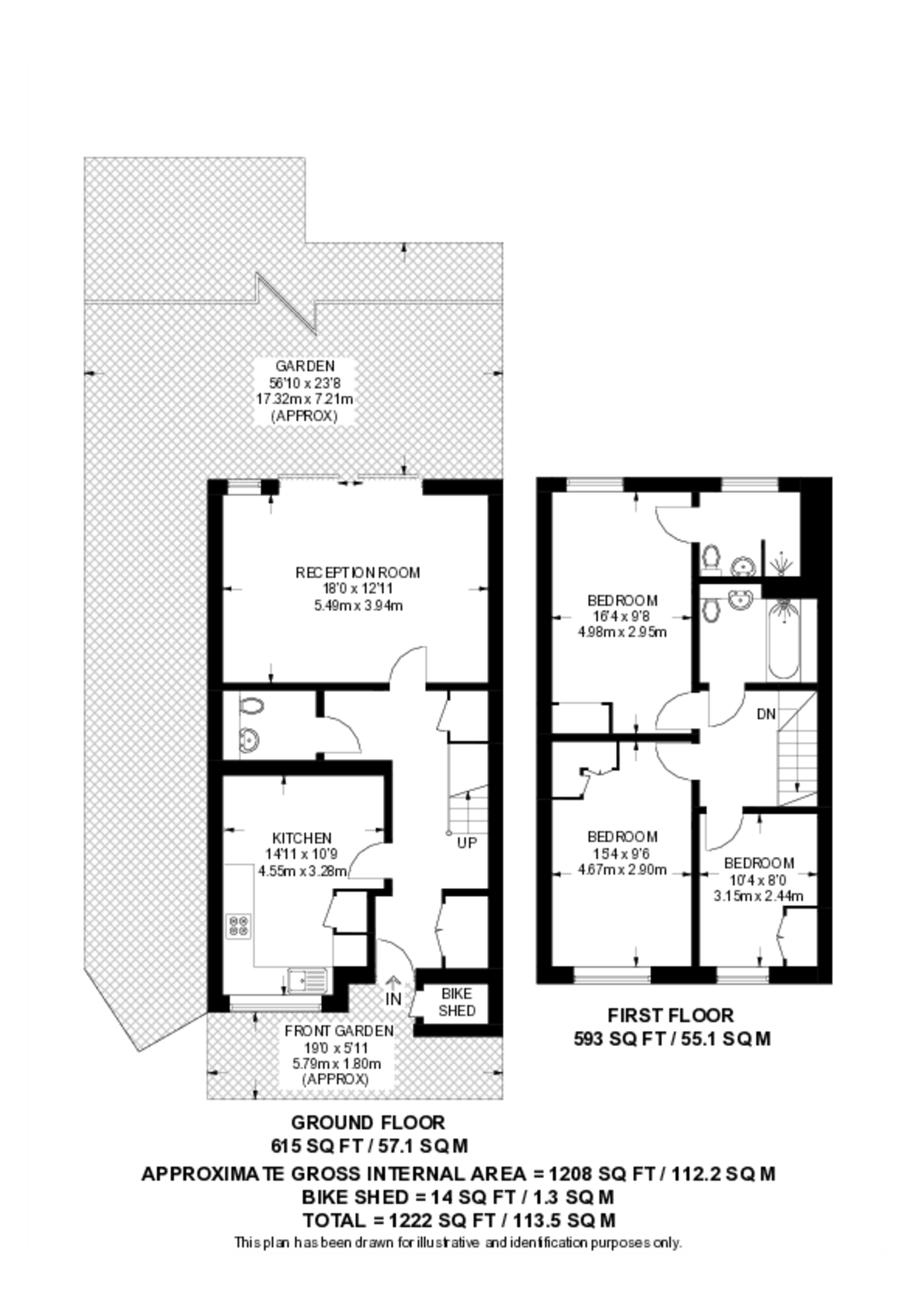 Reservoir Way, NW10, Willesden floorplan