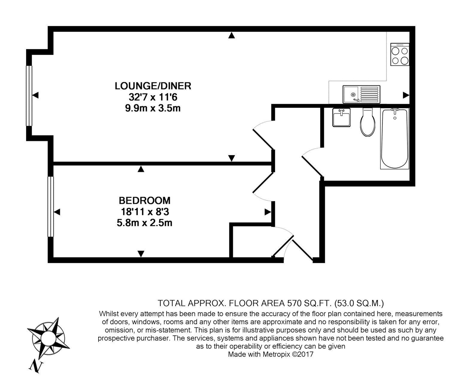 1 Bedrooms Flat for sale in Jacob House, 233B Amhurst Road, London E8