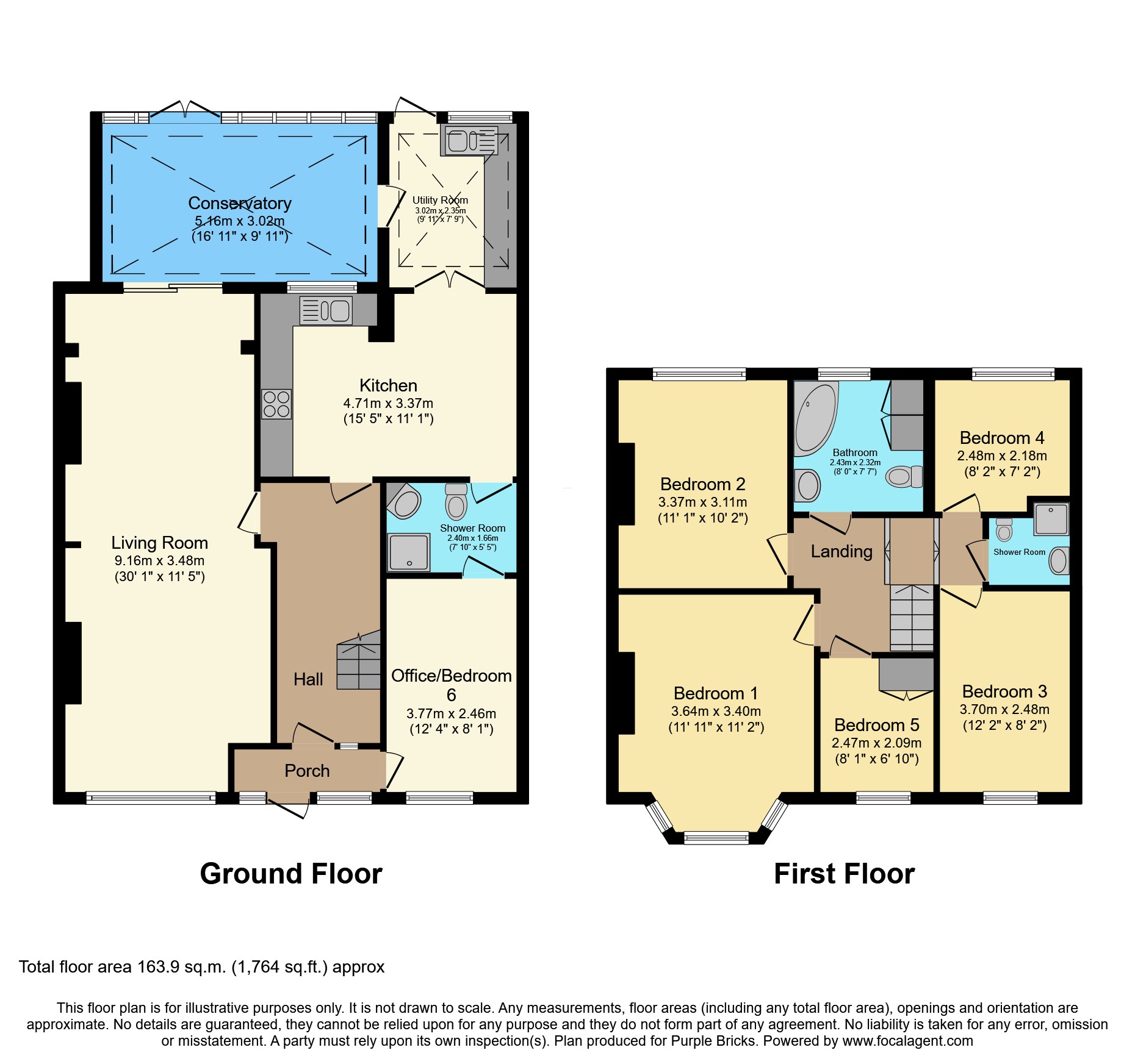 7, Ashleigh Gardens, Sutton floorplan