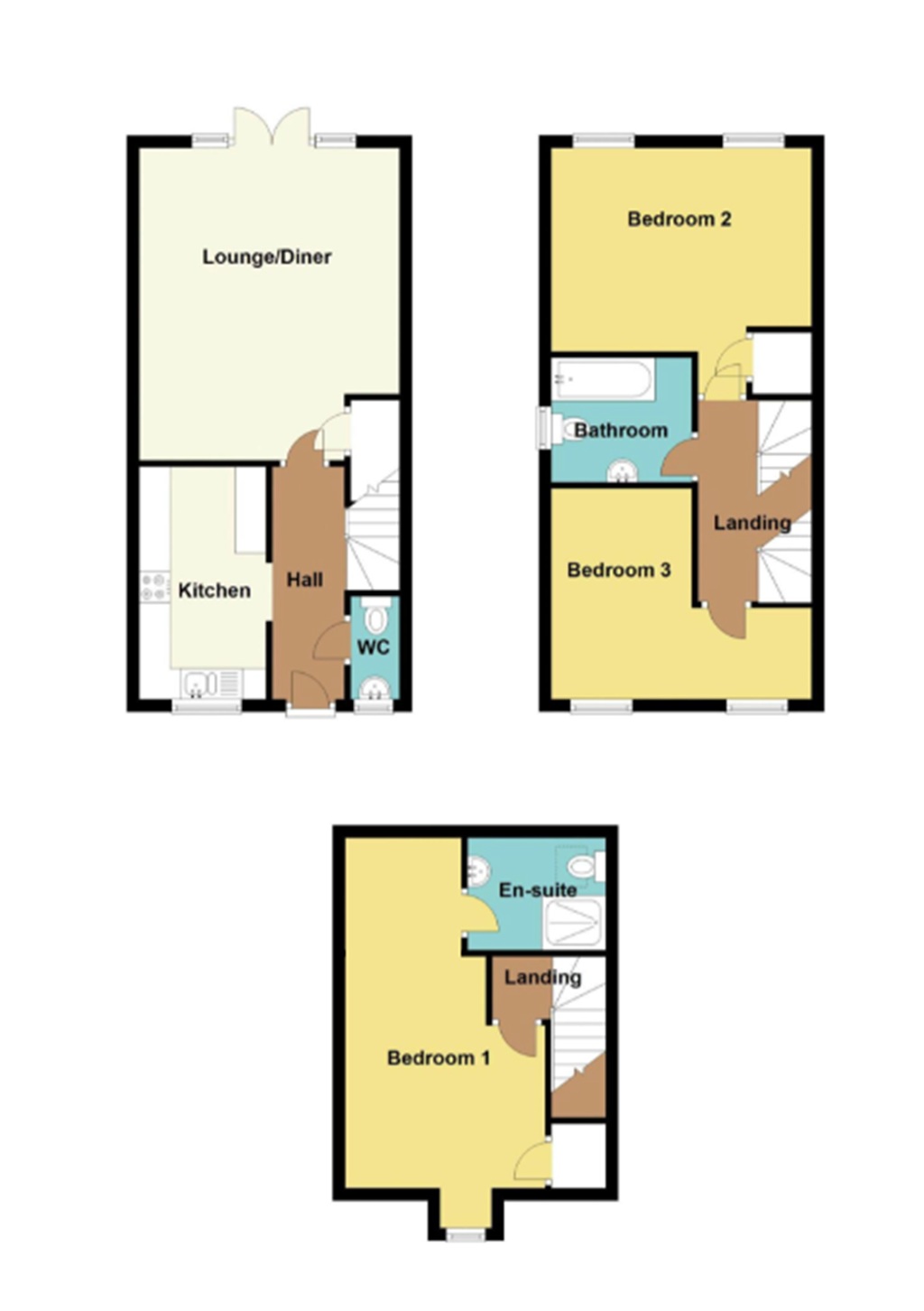 2, Oakfield Mews, Cwmbran floorplan