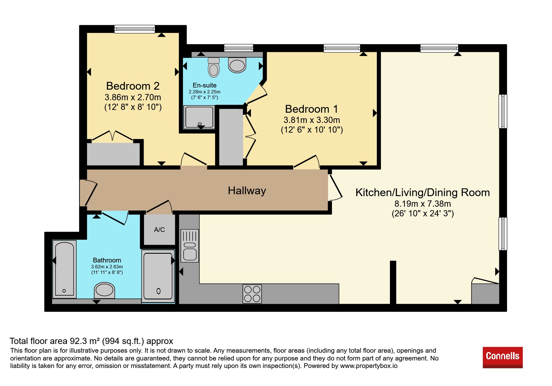 163, Jeavons Lane, Cambridge floorplan