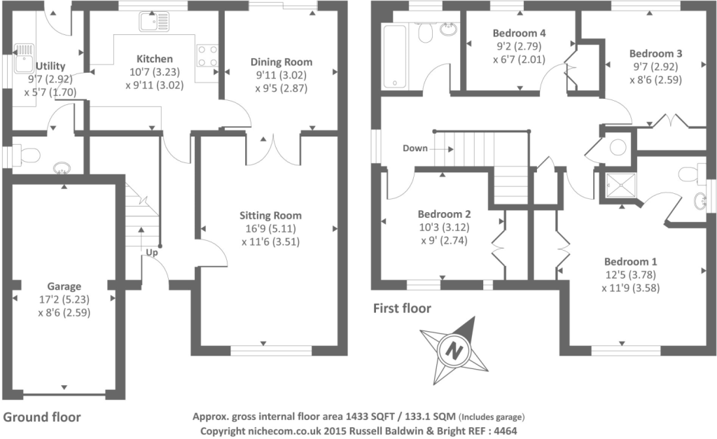 62, Westcroft, Herefordshire floorplan